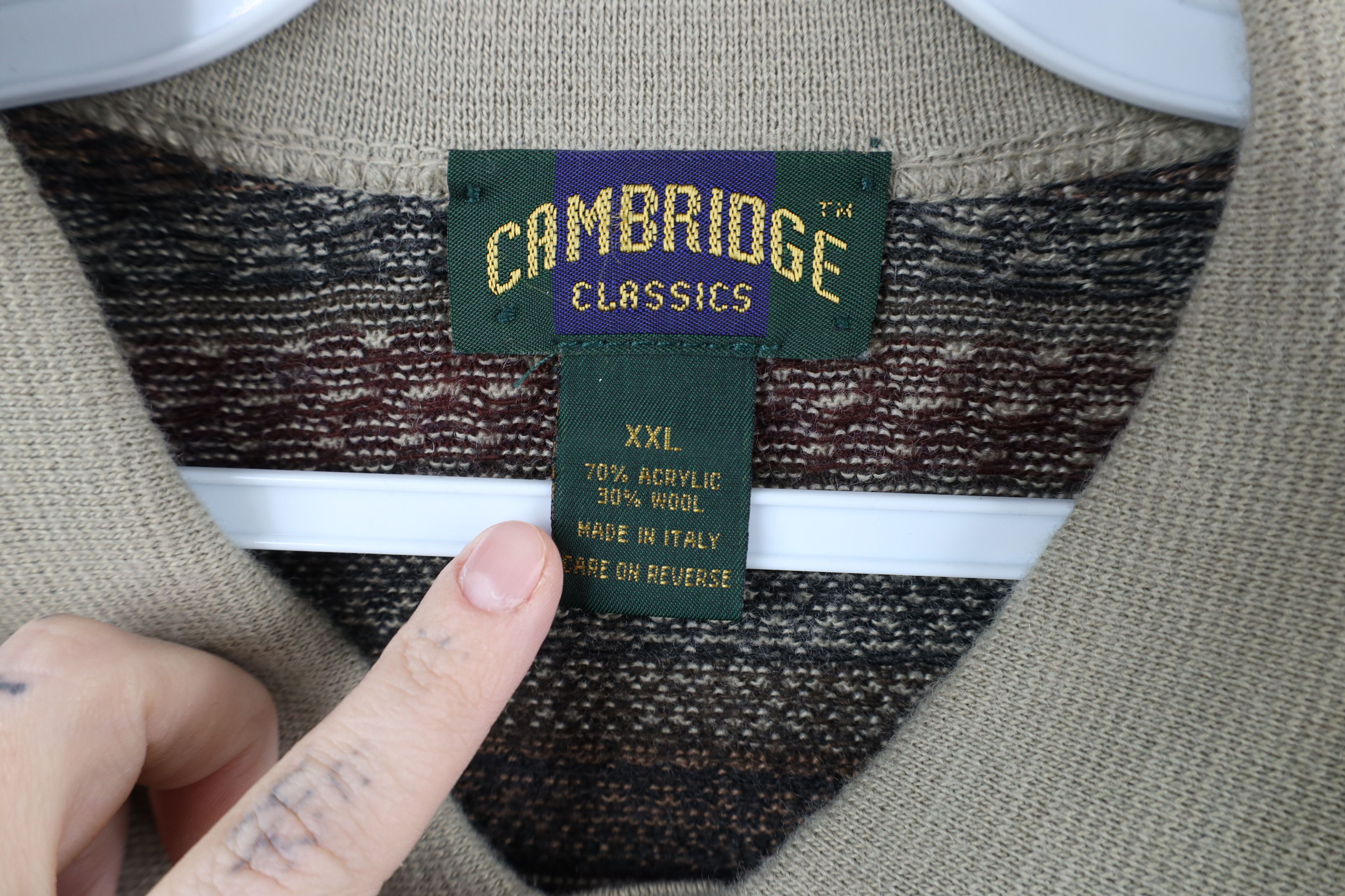 Vintage Vintage 90s Streetwear Fair Isle Knit Collared Sweater Size US XXL / EU 58 / 5 - 7 Thumbnail