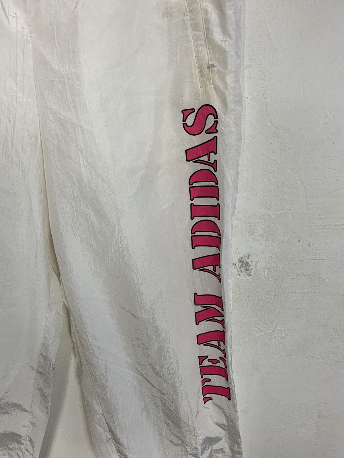 Adidas Hype 90s Adidas Spell Out Logo Pant Olympic Size US 35 - 4 Thumbnail