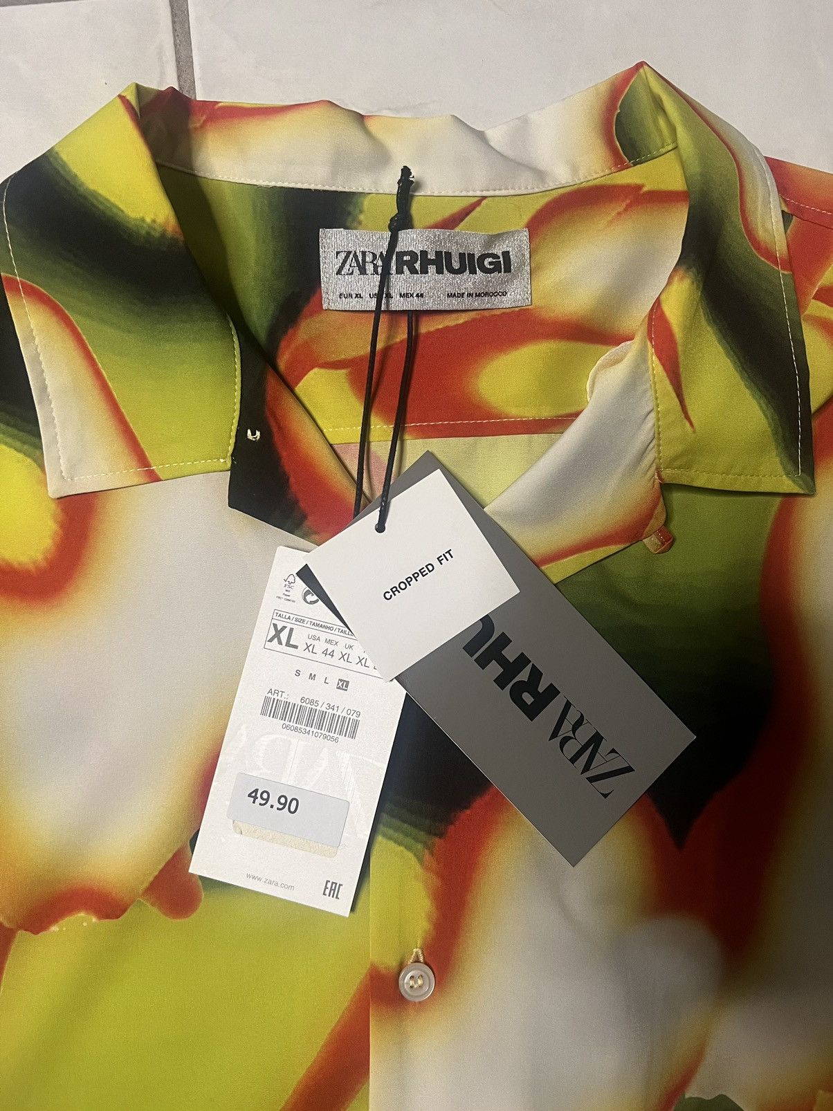 Rhude × Zara zara x rhuigi “redefining human uniform” thermal s/s shirt Size US XL / EU 56 / 4 - 2 Thumbnail