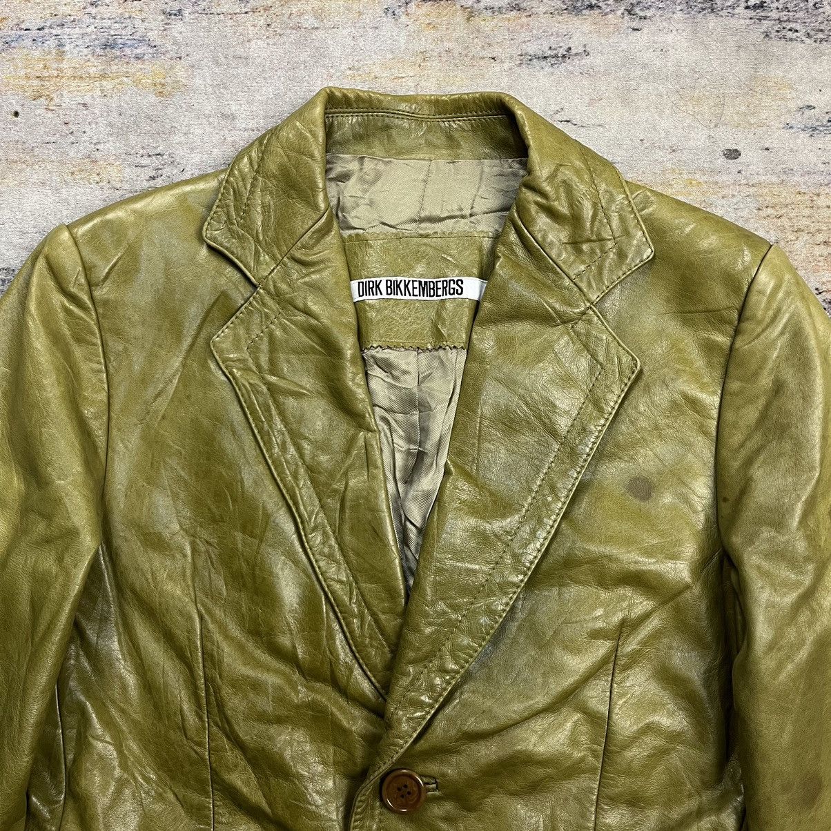 Vintage Dirk Bikkembergs Blazer leather