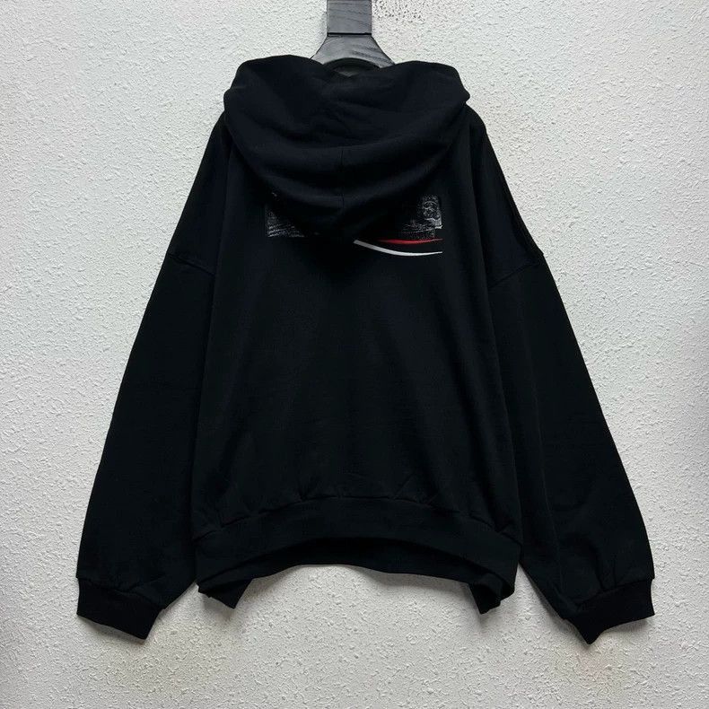 Balenciaga Balenciaga Printed Coca-Cola Hoodie Size US M / EU 48-50 / 2 - 2 Thumbnail