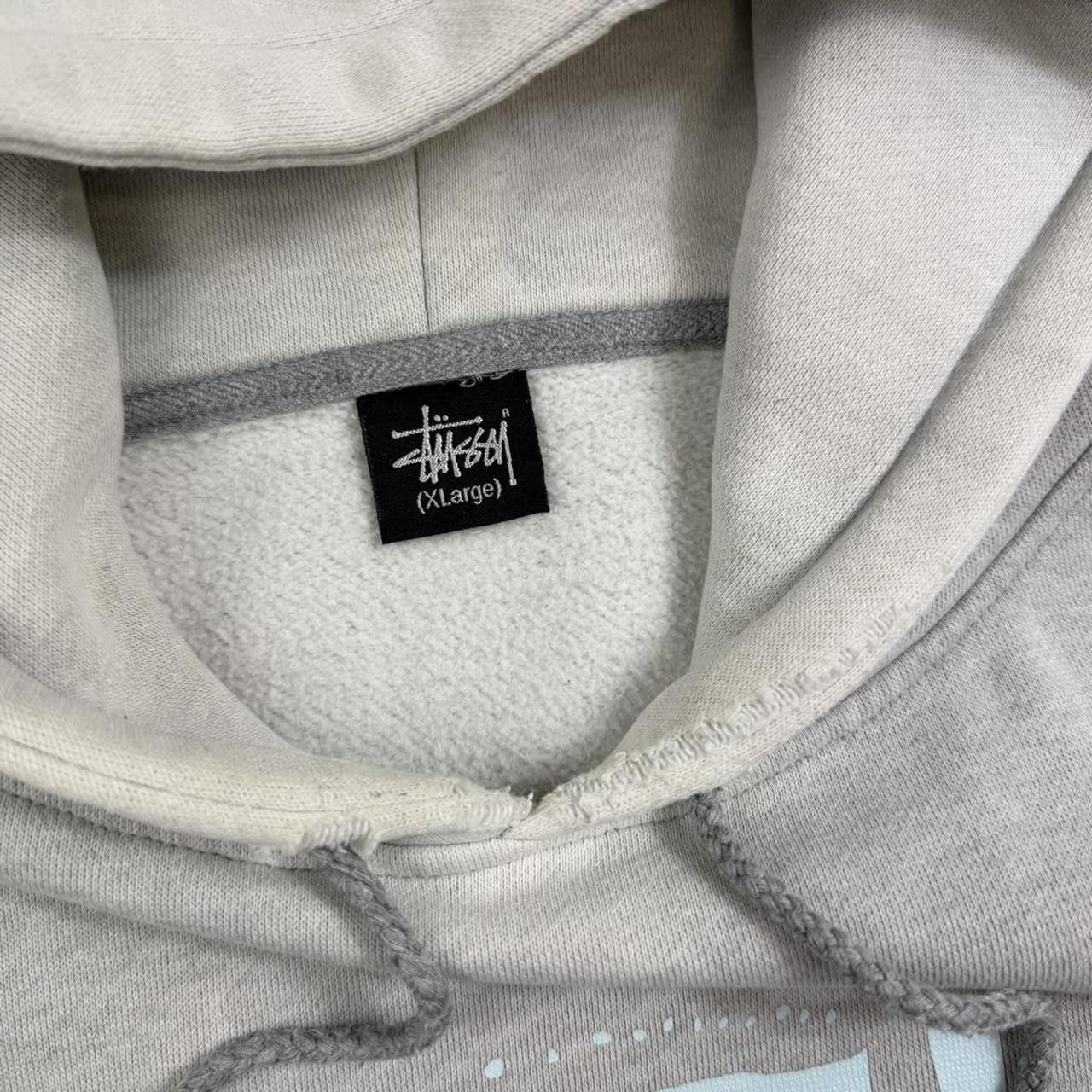 Stussy Vintage 2000s Stussy Pullover Shoe Hoodie - Extra Large Size US XL / EU 56 / 4 - 6 Thumbnail