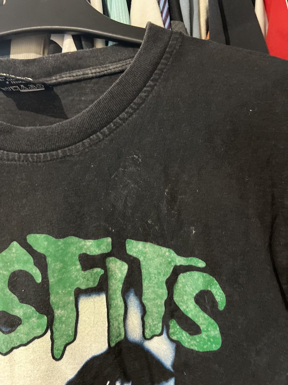 Band Tees VINTAGE 90S MISFITS CRIMSON GHOST 20 YEARS OF TERROR BAND T Size US M / EU 48-50 / 2 - 5 Thumbnail