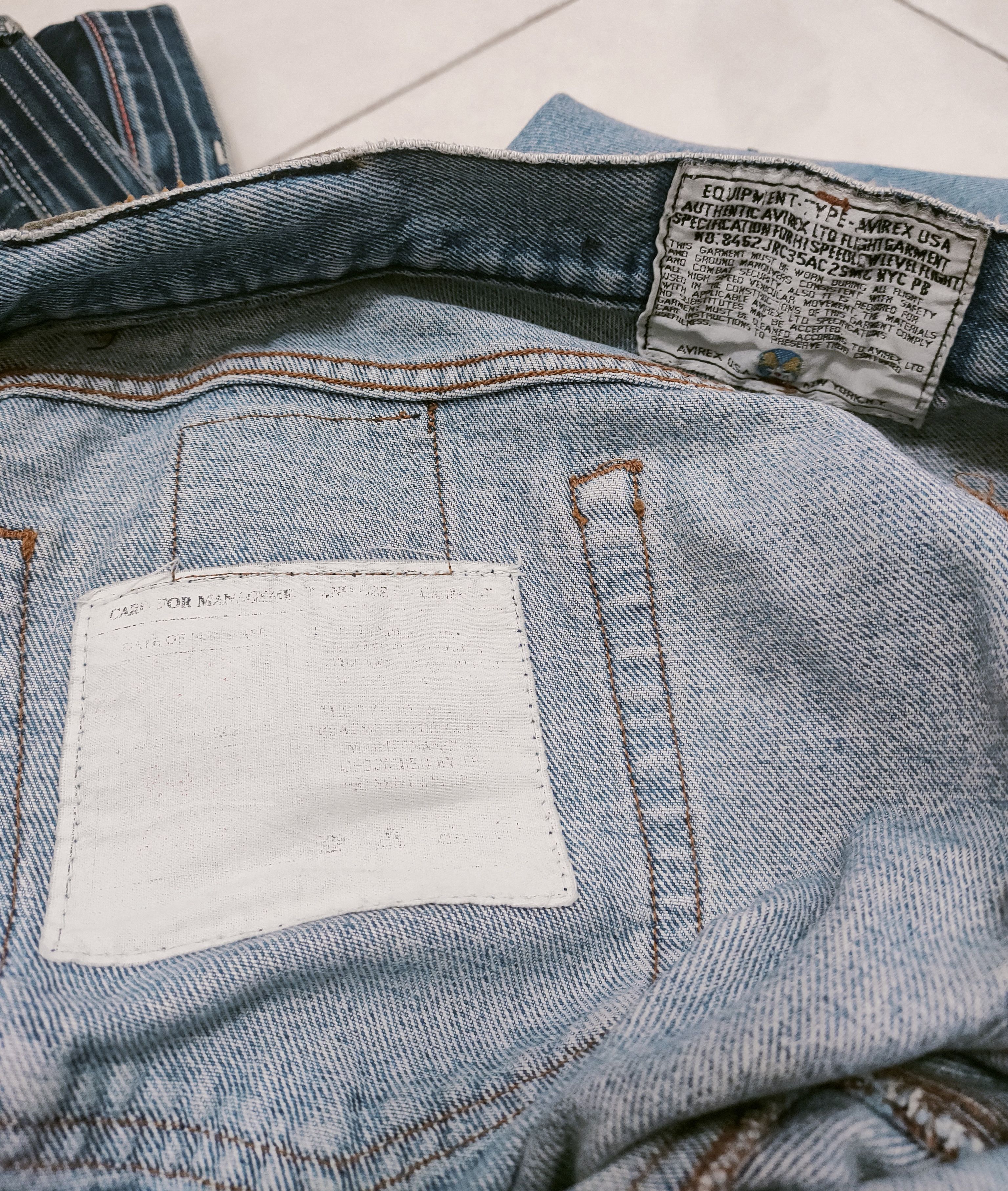 Avirex 🔥Vtg Avirex Usa Jeans🔥 Size US 34 / EU 50 - 13 Thumbnail