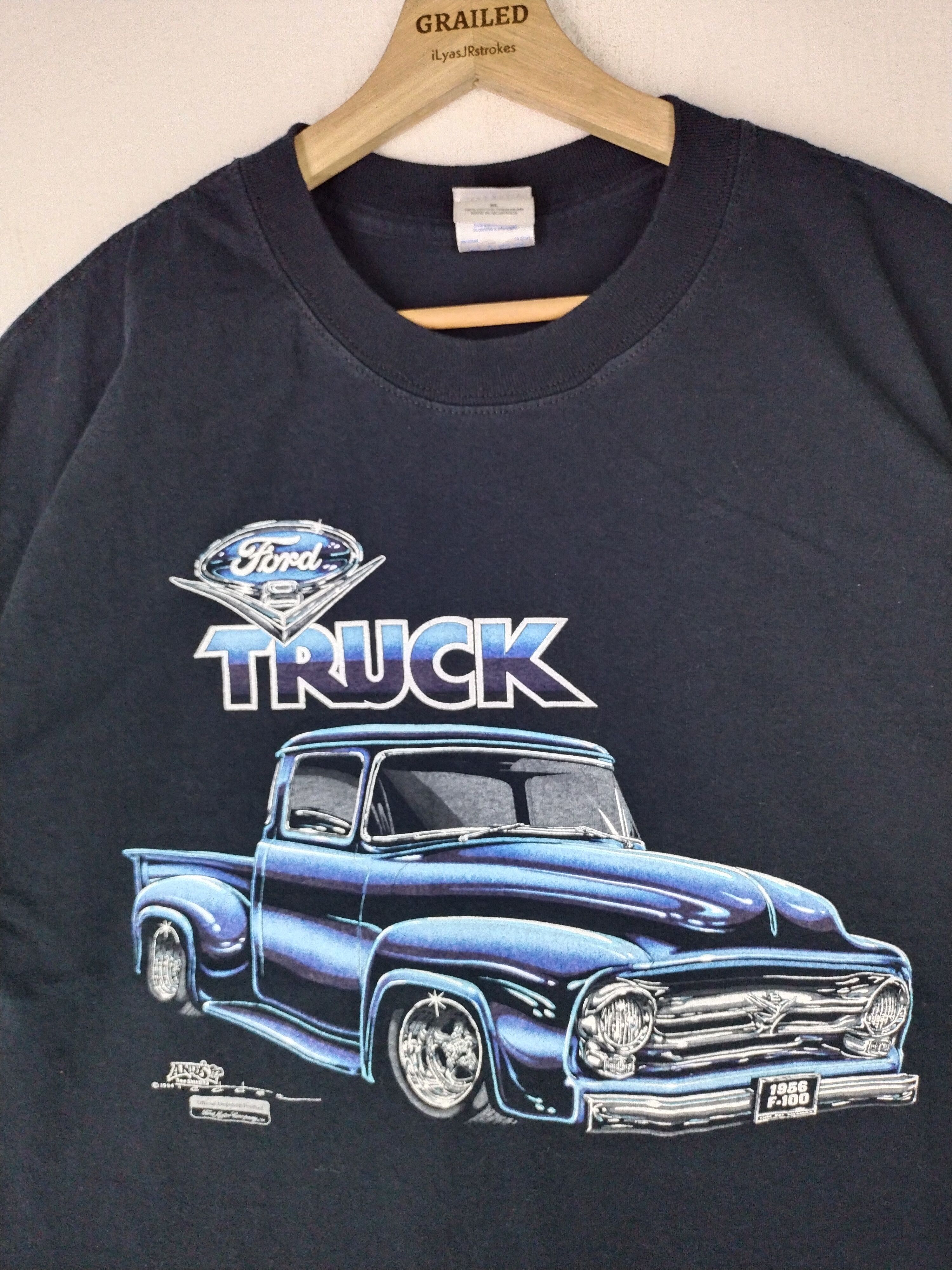 NASCAR Vintage 00's Ford Nascar Shirt Tee Size US L / EU 52-54 / 3 - 2 Thumbnail