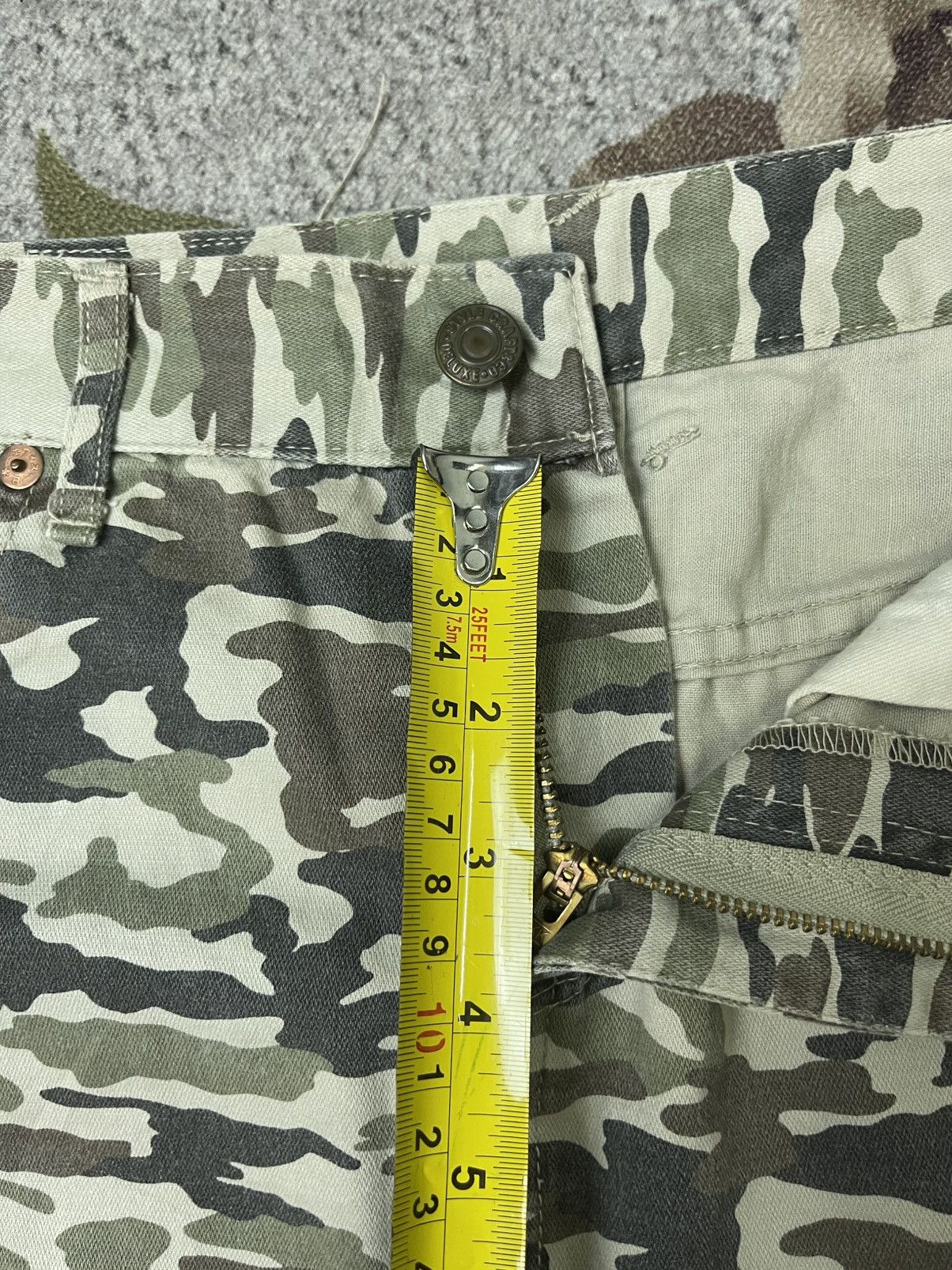 Evisu Vintage Evisu Donna Yamane Camouflage Mini Skirt Size 31" - 11 Thumbnail