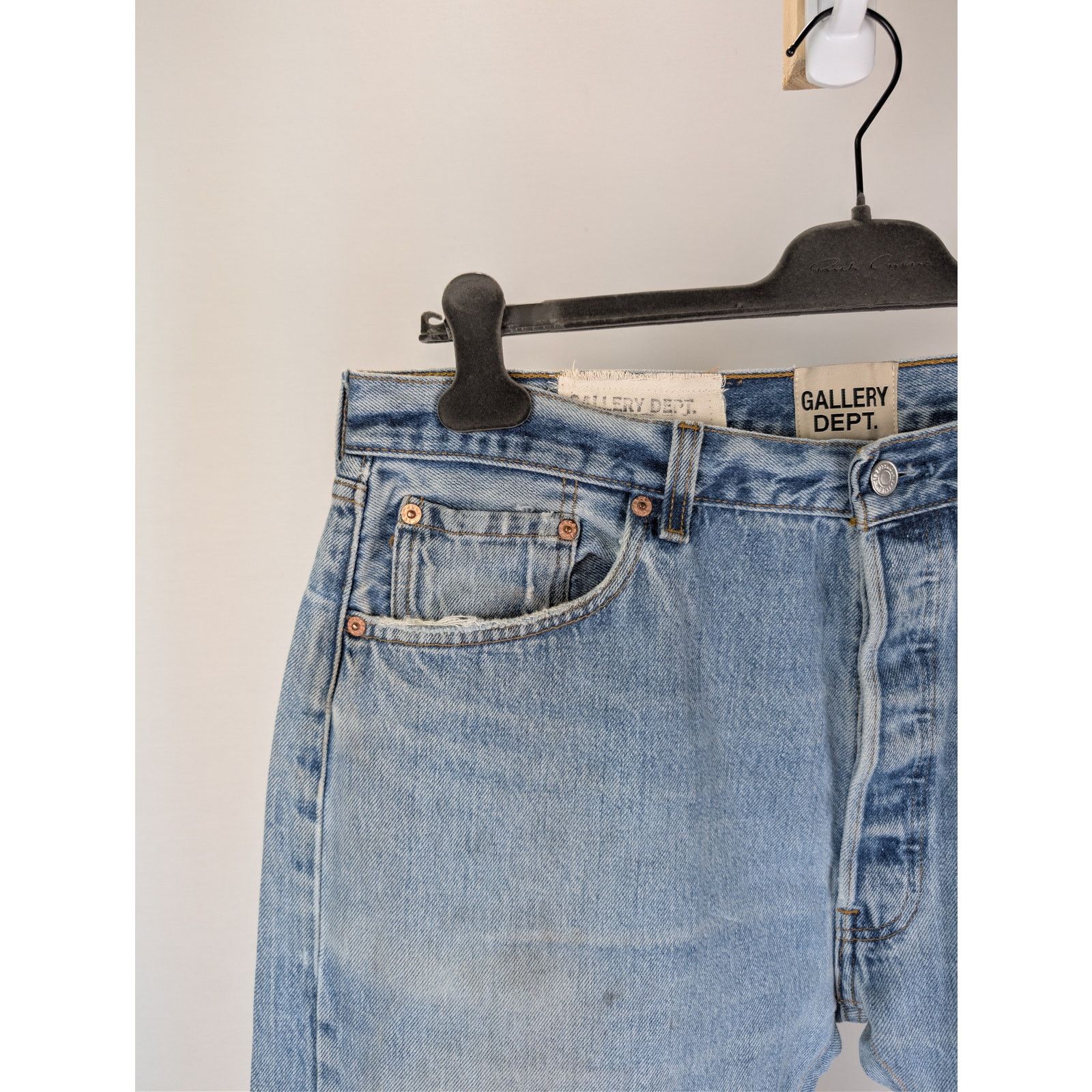 Gallery Dept. o1rshd1 5001 denim jeans in Blue 35 x 33 Size US 35 - 6 Thumbnail