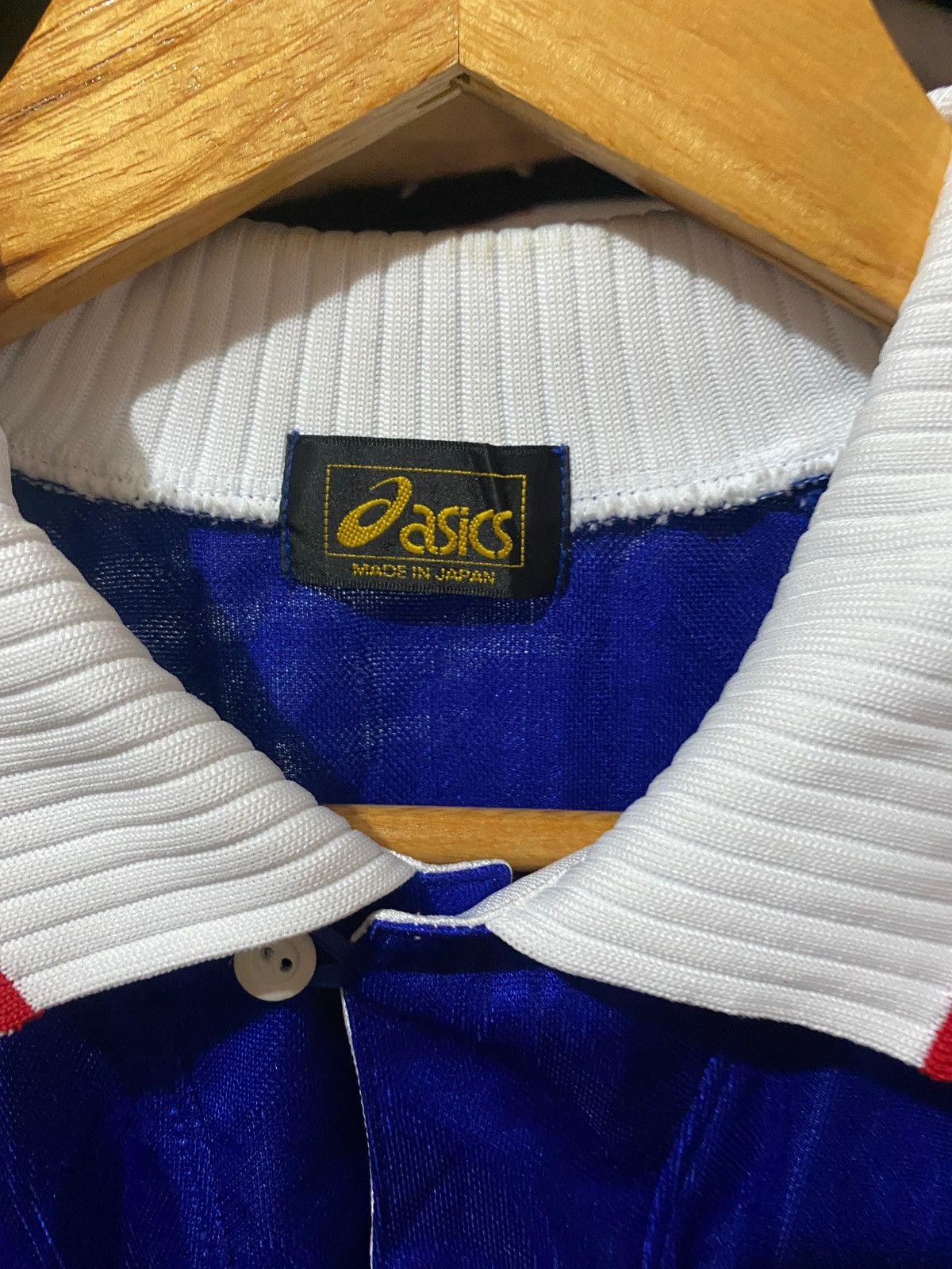 Asics × Vintage Vintage 1998 Japan Home World Cup Jersey Size US L / EU 52-54 / 3 - 3 Thumbnail