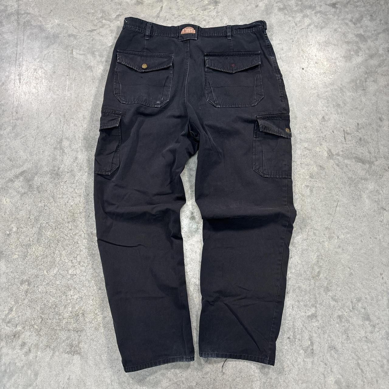 Camel Vintage Camel Collection Black Cargo Pants Size US 36 / EU 52 - 1 Thumbnail