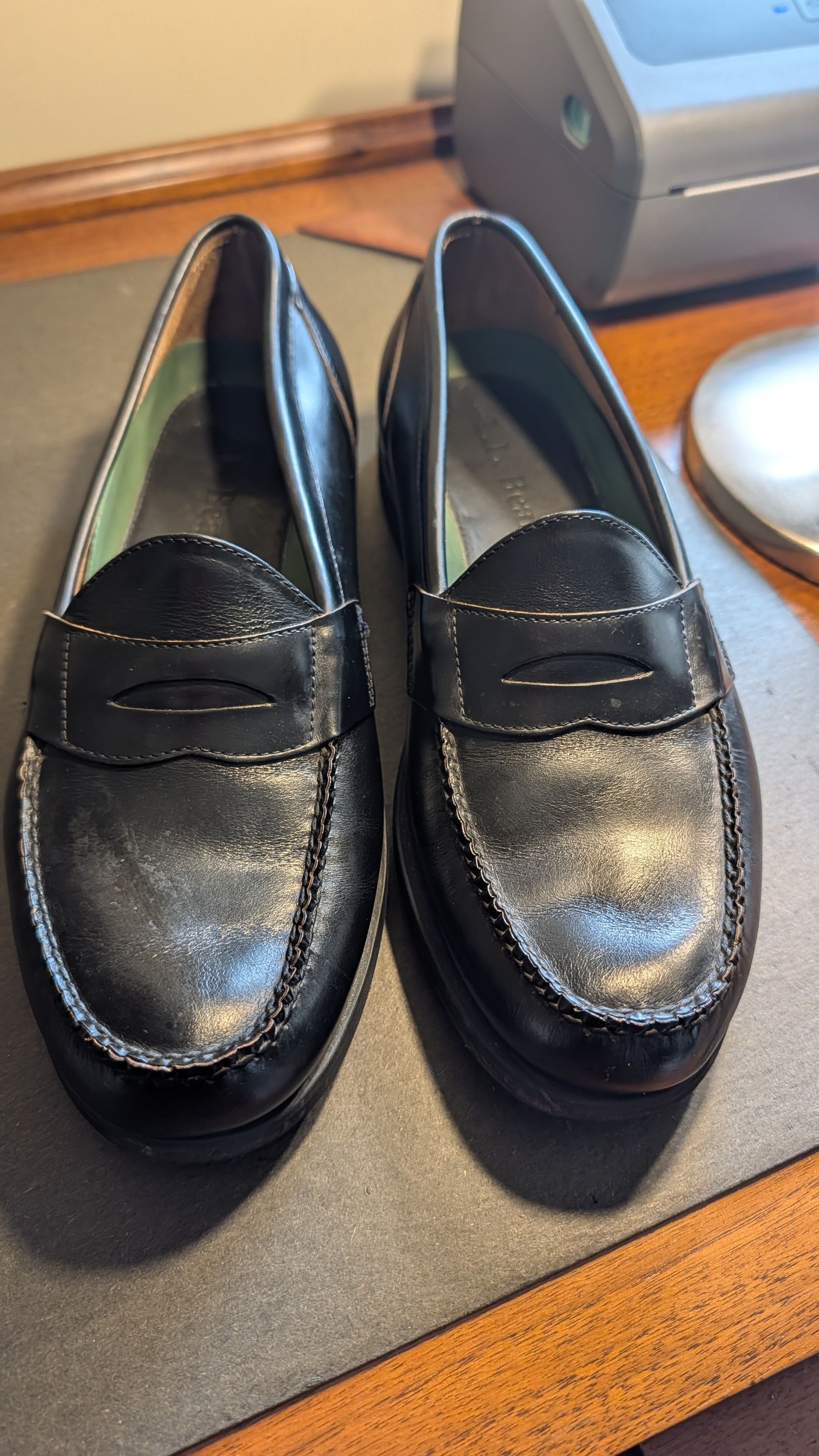 L.L. Bean Men's L.L. Bean Penny Loafers Size 11.5 EE Size US 11.5 / EU 44-45 - 1 Thumbnail