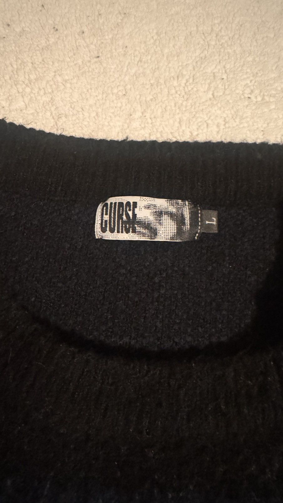 Other OnlyCurse Ghost Mohair Knit Sweater Size US L / EU 52-54 / 3 - 6 Thumbnail