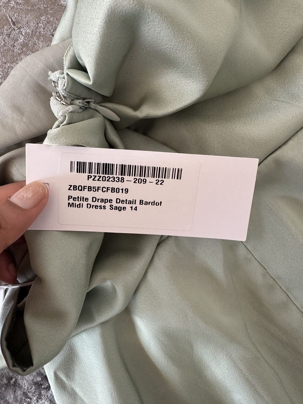 Boohoo Off-Shoulder Midi Dress Size L / US 10 / IT 46 - 4 Thumbnail