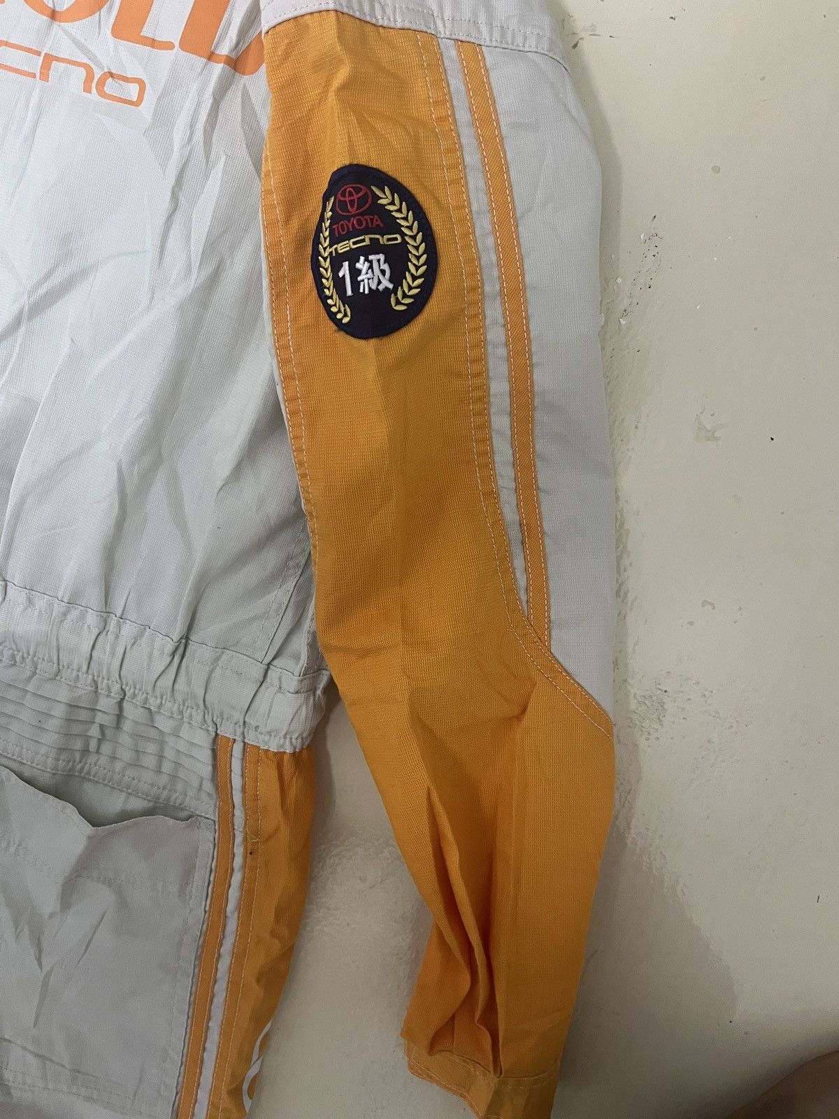 Japanese Brand Overall 90's TOYOTA COROLLA TECNO JAPAN 3 MONKEY Size US 35 - 10 Thumbnail