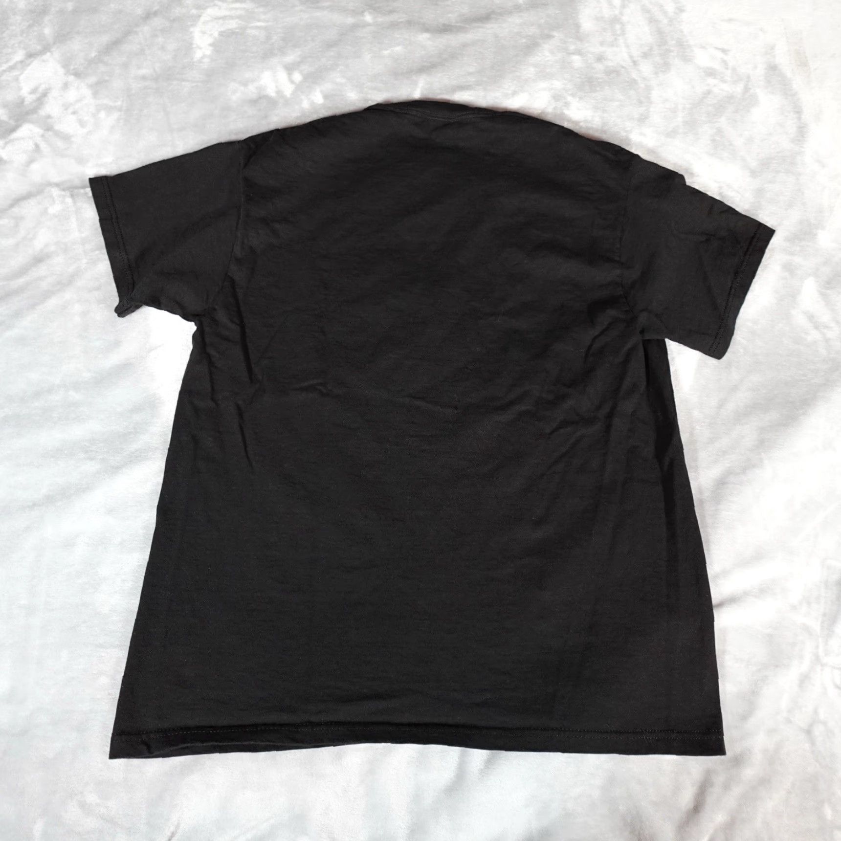 Vintage VINTAGE Halloween Witch T-Shirt Black Mens Large 90s Graphic Print Crewneck Cotton Size US L / EU 52-54 / 3 - 5 Thumbnail