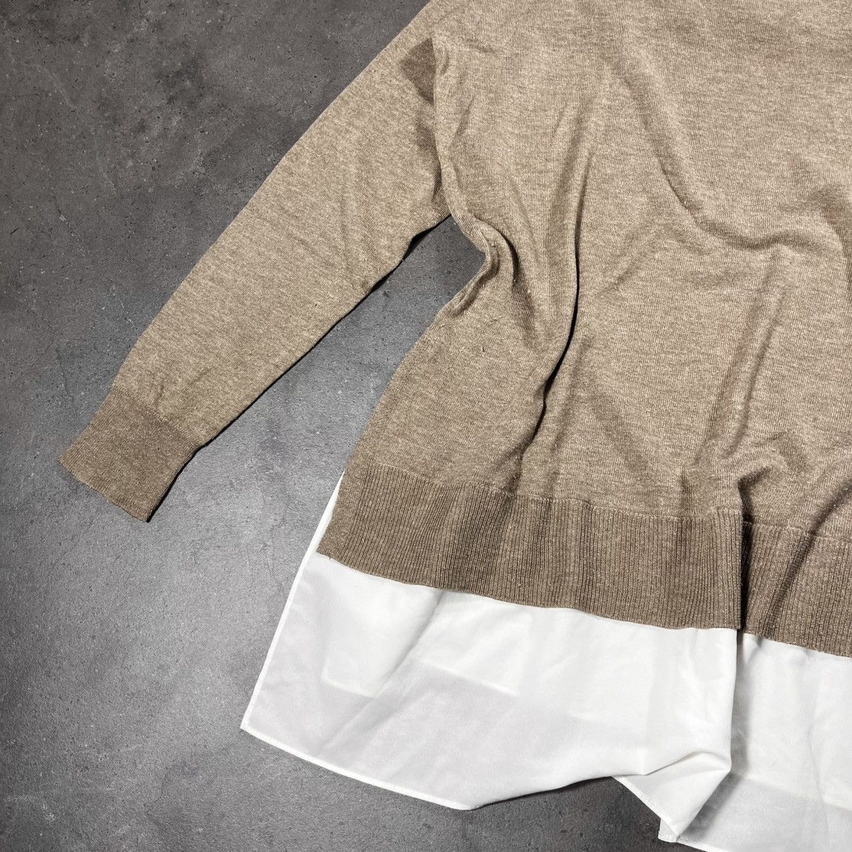 Polo Ralph Lauren Polo Ralph Lauren Silk Mulberry Knit Sweater with Shirt Size US S / EU 44-46 / 1 - 12 Thumbnail