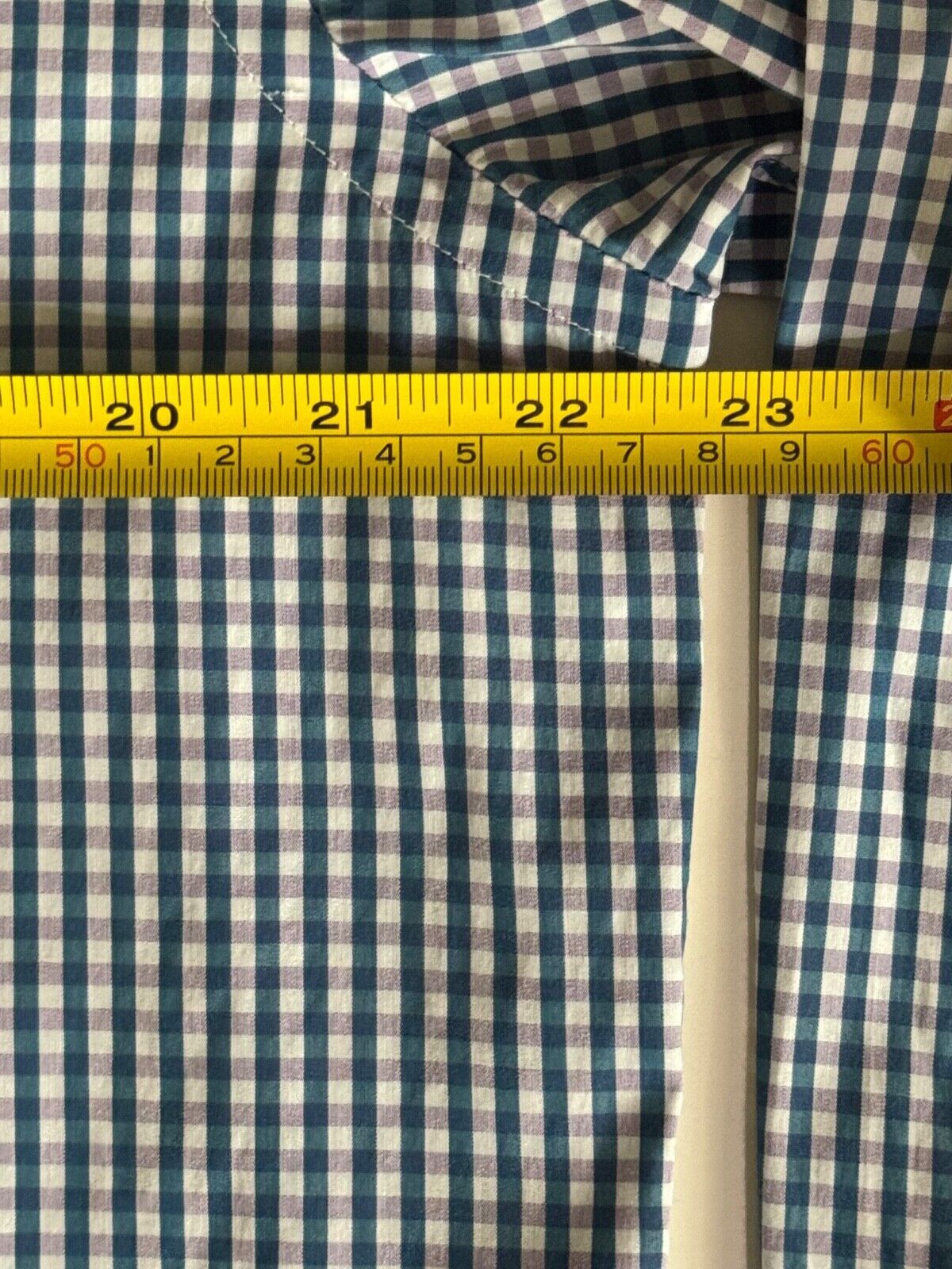 Canali Canali Mens 16/41 L Blue White Check Gingham Button Up Size US L / EU 52-54 / 3 - 4 Thumbnail
