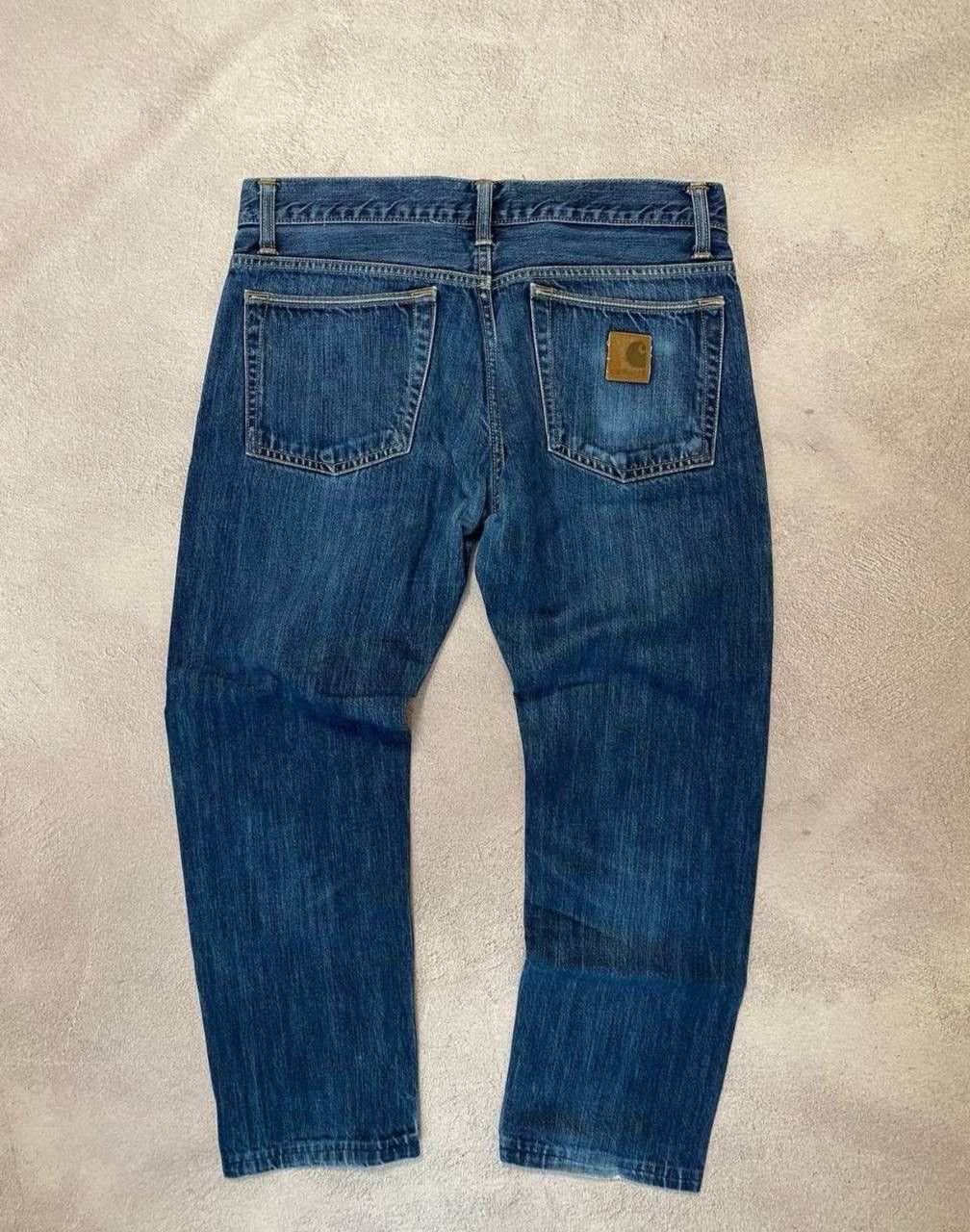 Carhartt × Japanese Brand Carhartt faded distressed y2k pants jeans Size US 32 / EU 48 - 1 Thumbnail