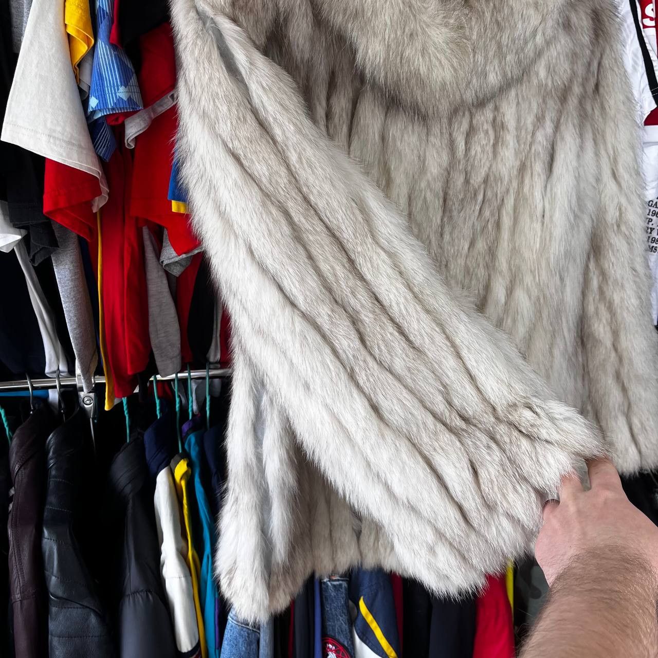 Vintage Vintage Luxury Saga Fox Silver Label Fur Coat Size 14 Size M / US 6-8 / IT 42-44 - 8 Thumbnail