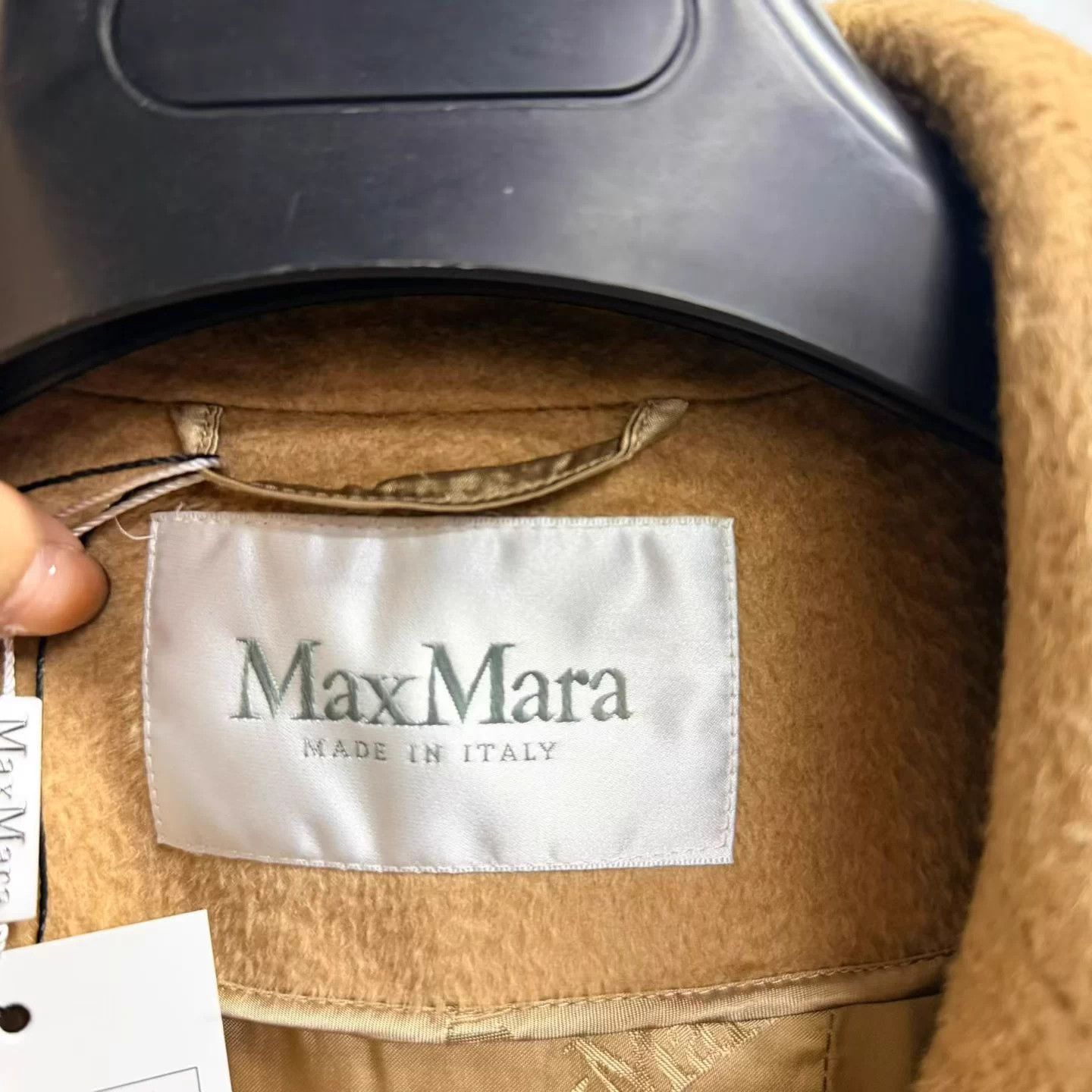 Max Mara Max Mara Camel Lapel Longsleeve Waist MidL Coat 36 Size XS / US 0-2 / IT 36-38 - 3 Thumbnail