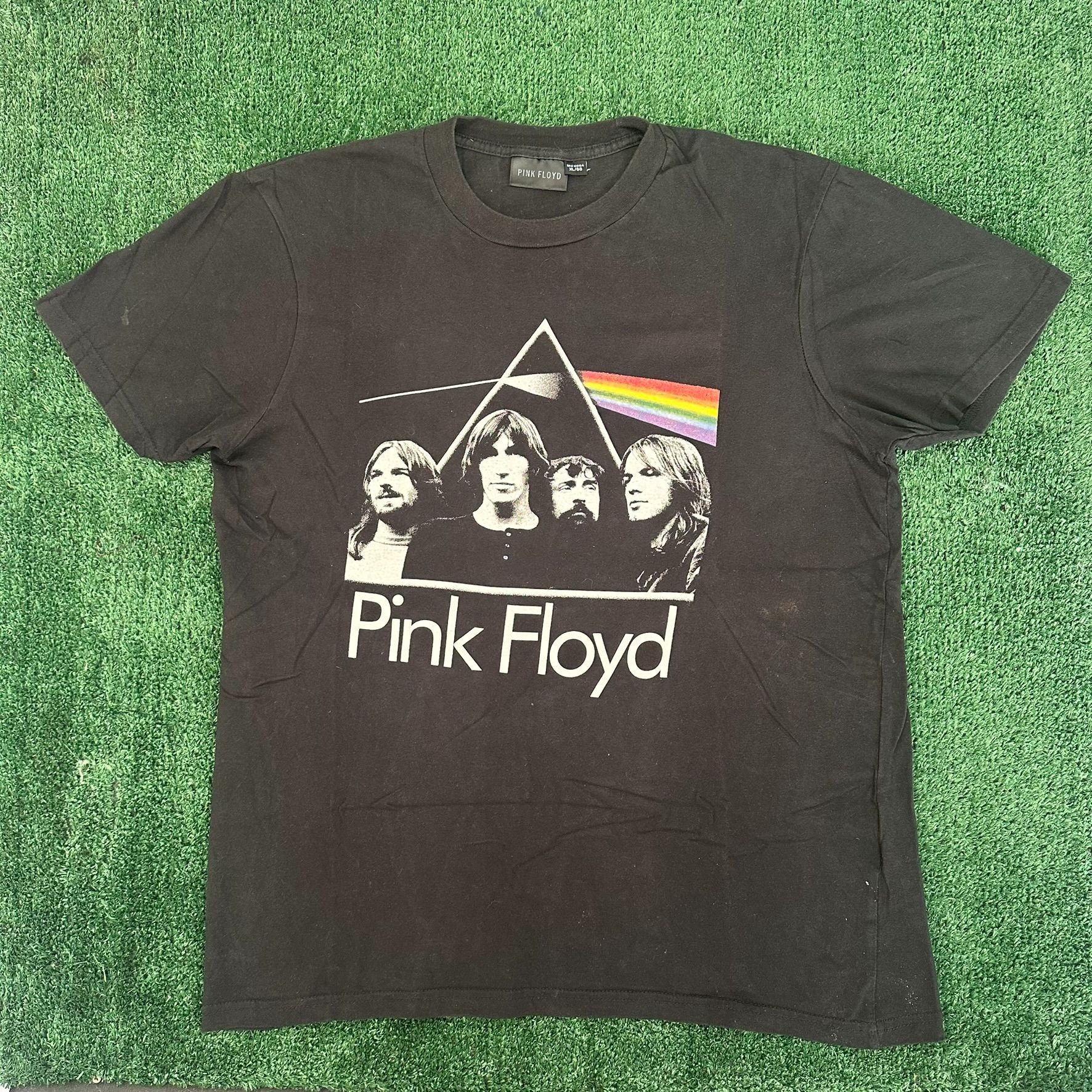 Pink Floyd Vintage Y2K Pink Floyd T-Shirt Dark Side of Moon Band Tee Size US XL / EU 56 / 4 - 1 Thumbnail