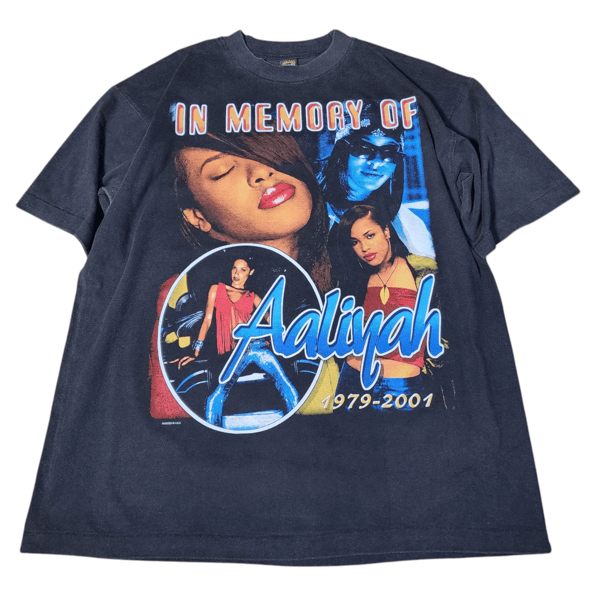Rap Tees Rap Tees 👑 Aaliyah 👑 One in a Million memorial shirt Size US XL / EU 56 / 4 - 1 Thumbnail
