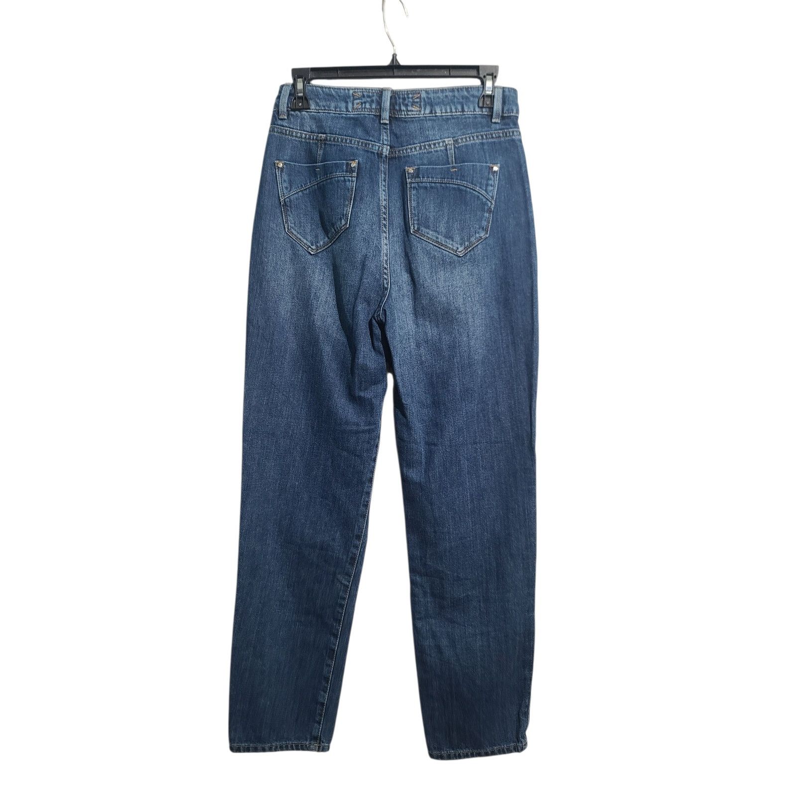 Karen Millen Karen Millen High Rise Tapered Straight Leg Jeans Size 6 Size 28" / US 6 / IT 42 - 2 Thumbnail