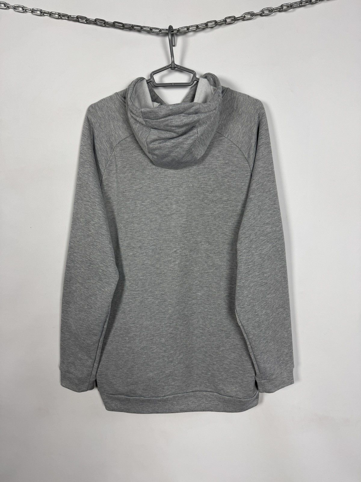 Nike Men’s Nike Swoosh Training Dry-Fit Hoodie Gray Big Logo XL Size US XL / EU 56 / 4 - 11 Thumbnail