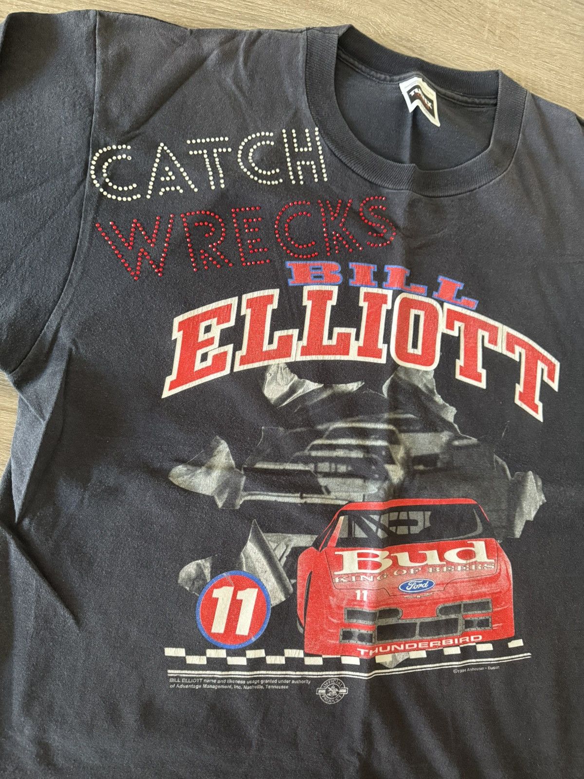 NASCAR Bill Elliot NASCAR vintage tee Size US XL / EU 56 / 4 - 3 Thumbnail