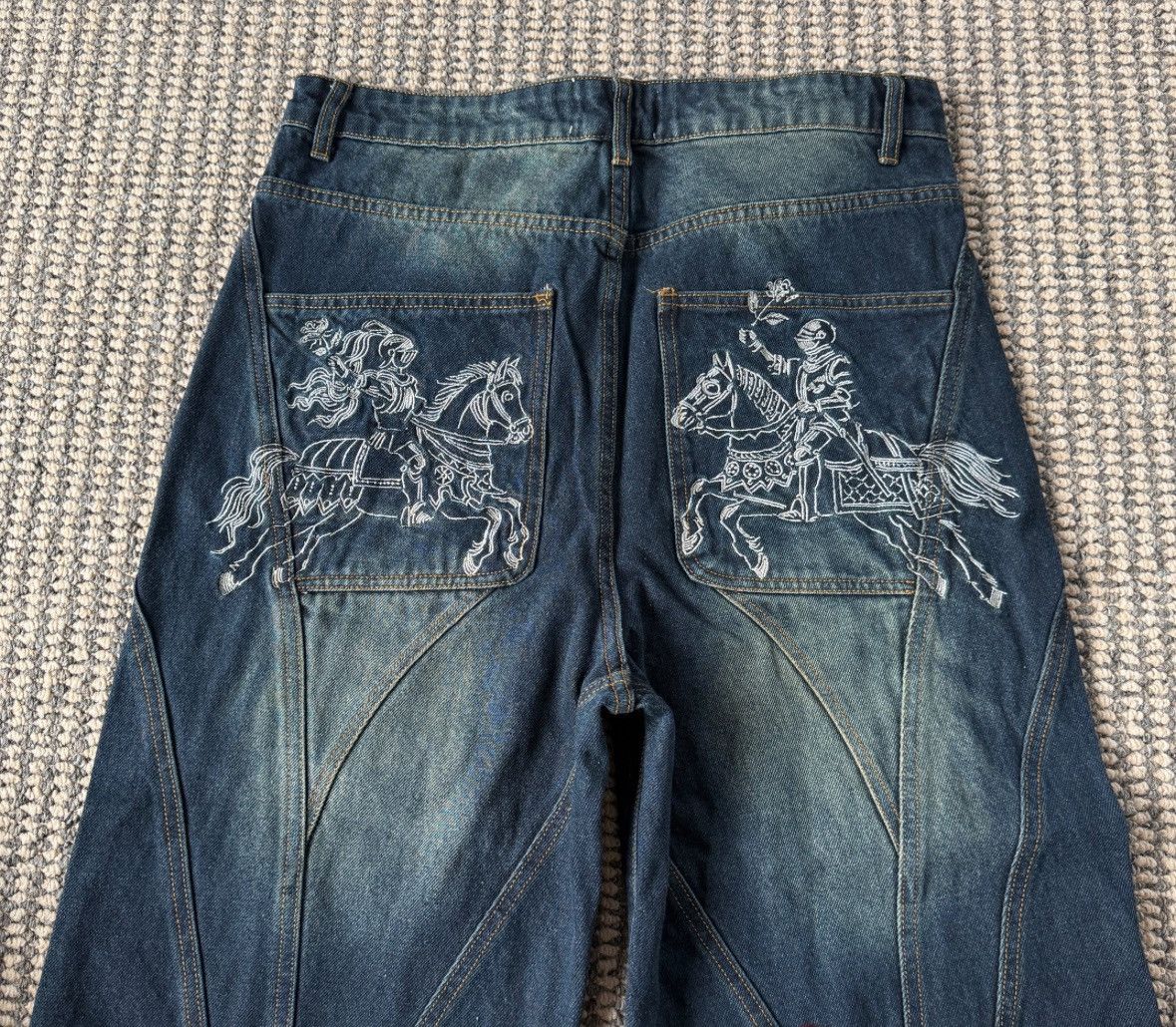 Other Vescart denim embroiled Armor jeans S Size 26" / US 2 / IT 38 - 3 Thumbnail