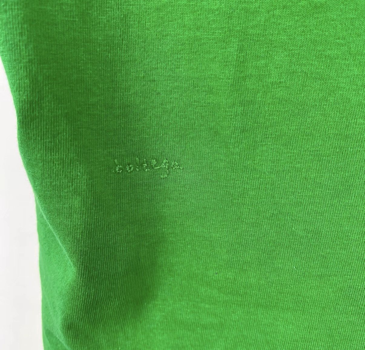 Bottega Veneta Bottega Veneta BV Back Embroidered Green Short Sleeve K12 Size XS / US 0-2 / IT 36-38 - 6 Thumbnail