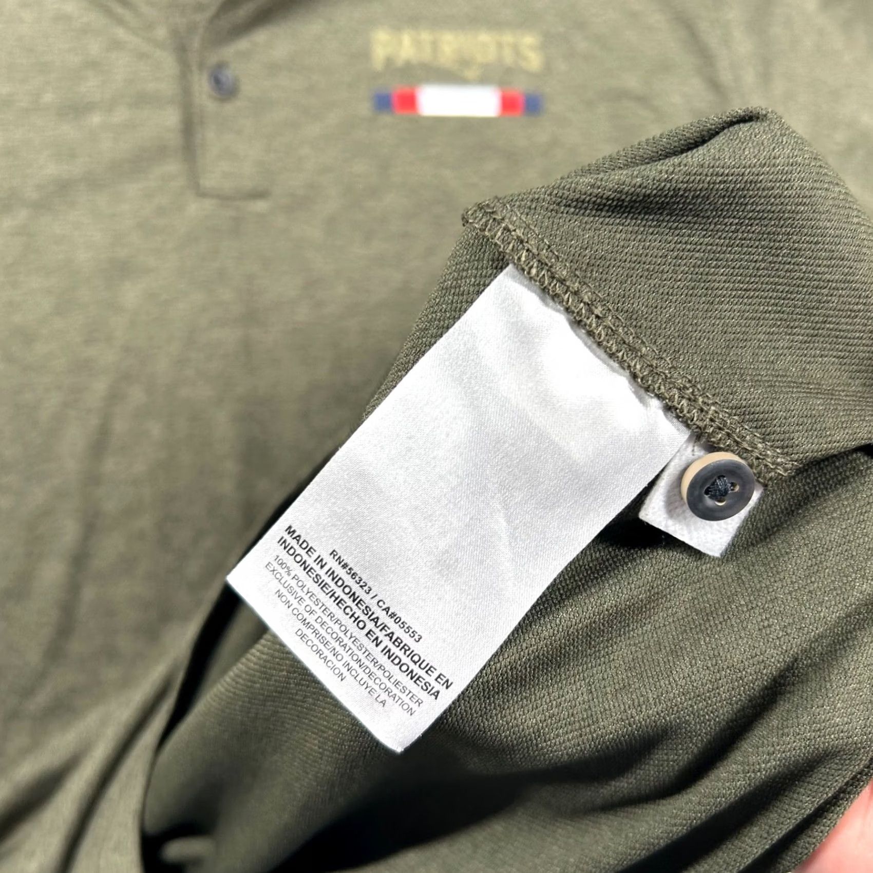Nike Nike Patriots Shirt Mens M Golf Polo Salute Service Military Camo Blade Collar Size US M / EU 48-50 / 2 - 4 Thumbnail