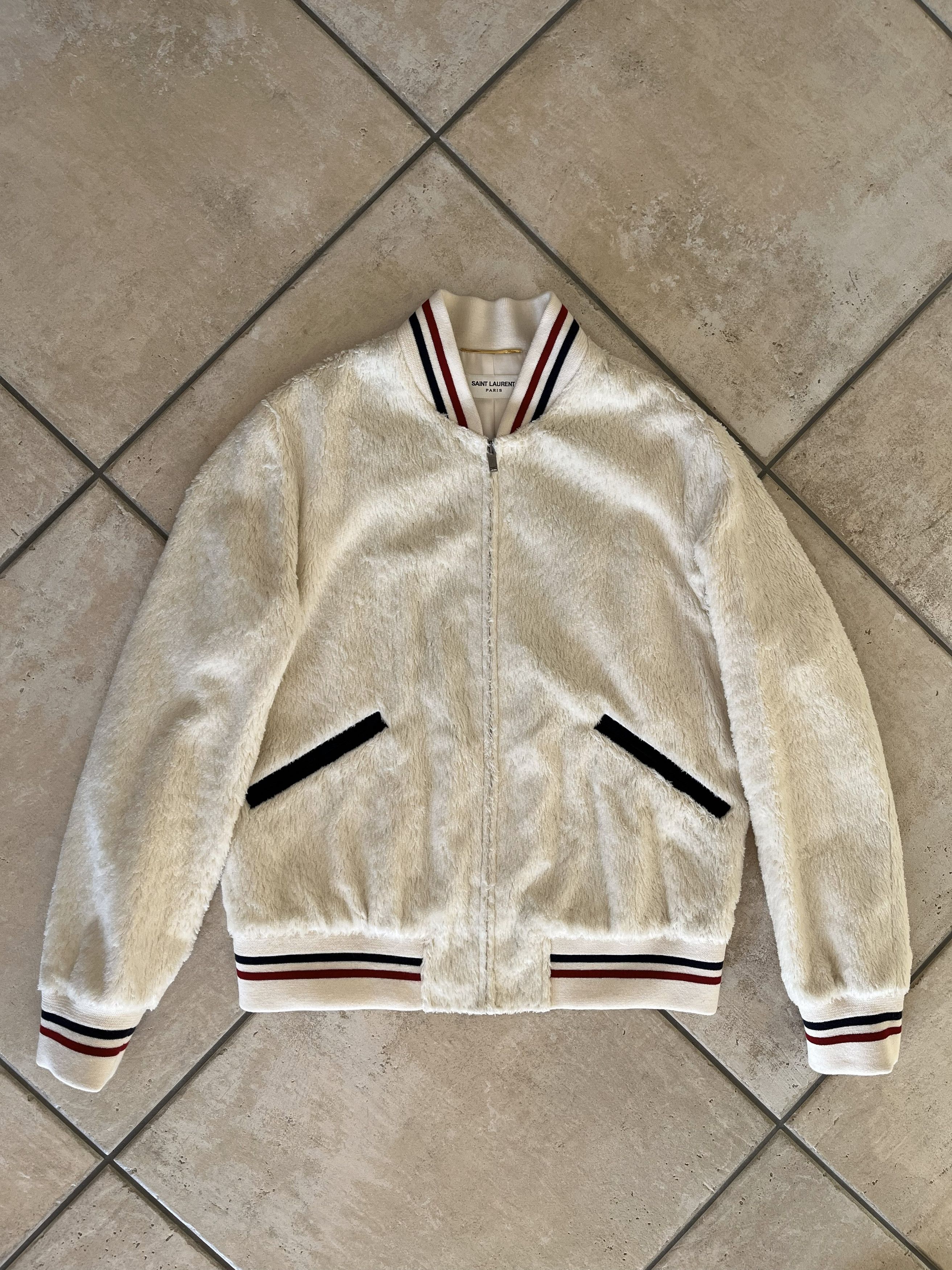 Saint Laurent Paris SS18 Saint Laurent Paris Faux Fur Teddy Jacket Size US XS / EU 42 / 0 - 1 Thumbnail