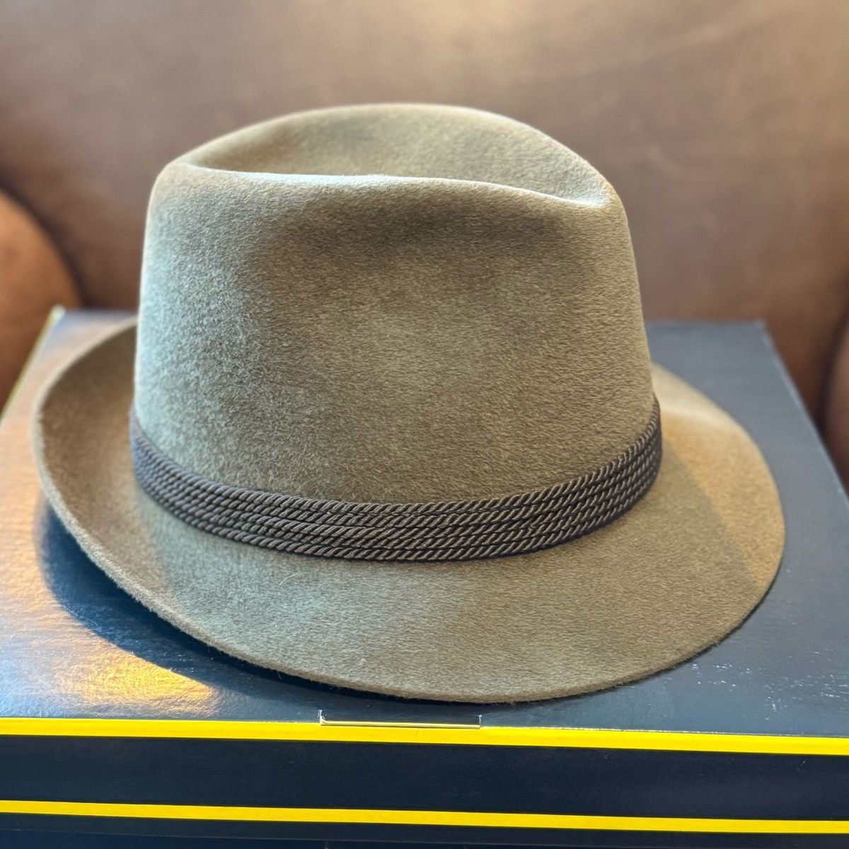 Other Churchill Ltd. Fur Felt Hat – Size 7 – Taupe / Brown Size ONE SIZE - 5 Thumbnail