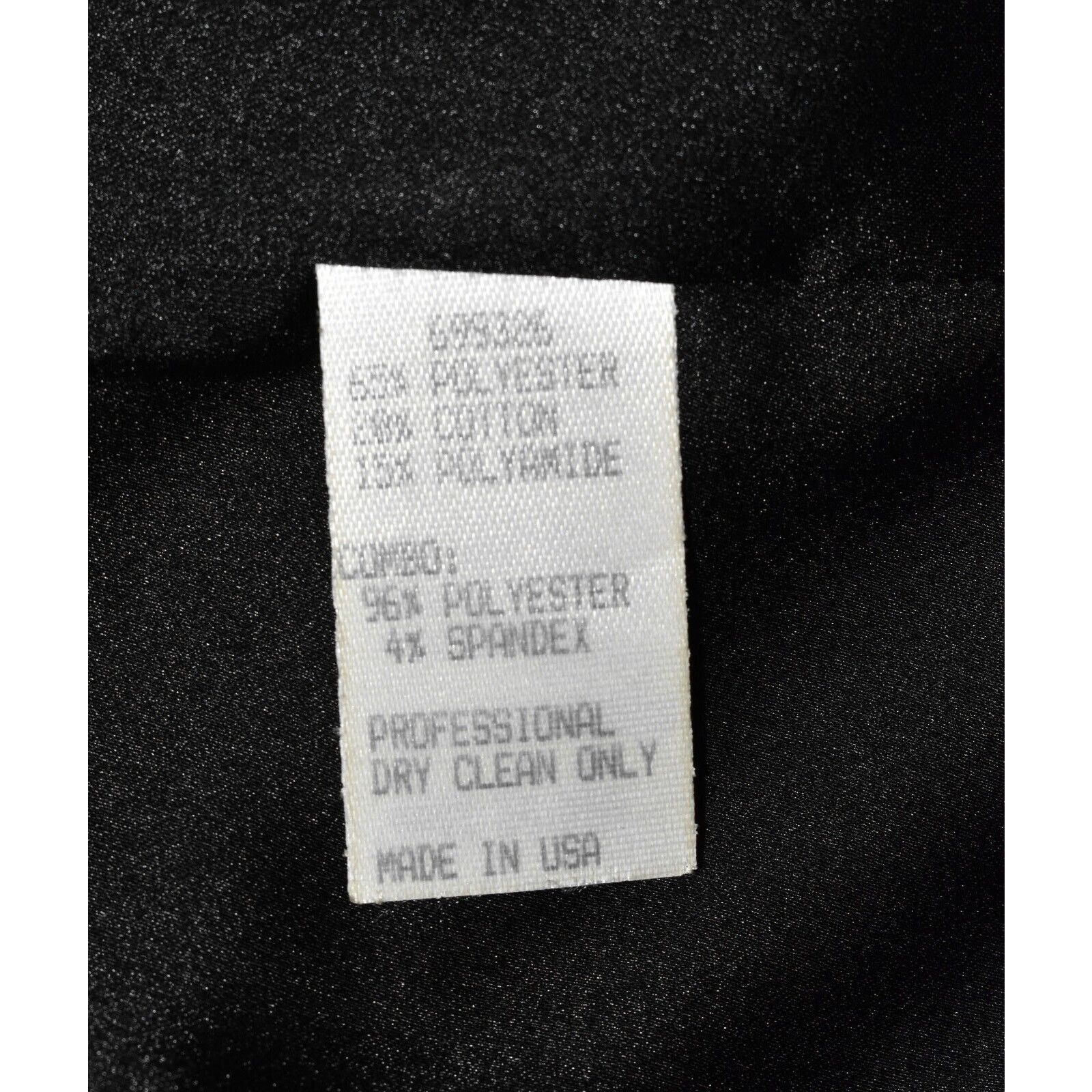 Alberto ALBERTO MAKALI Black White Paisley Lace Pattern Blazer US 8 Size M / US 6-8 / IT 42-44 - 6 Thumbnail