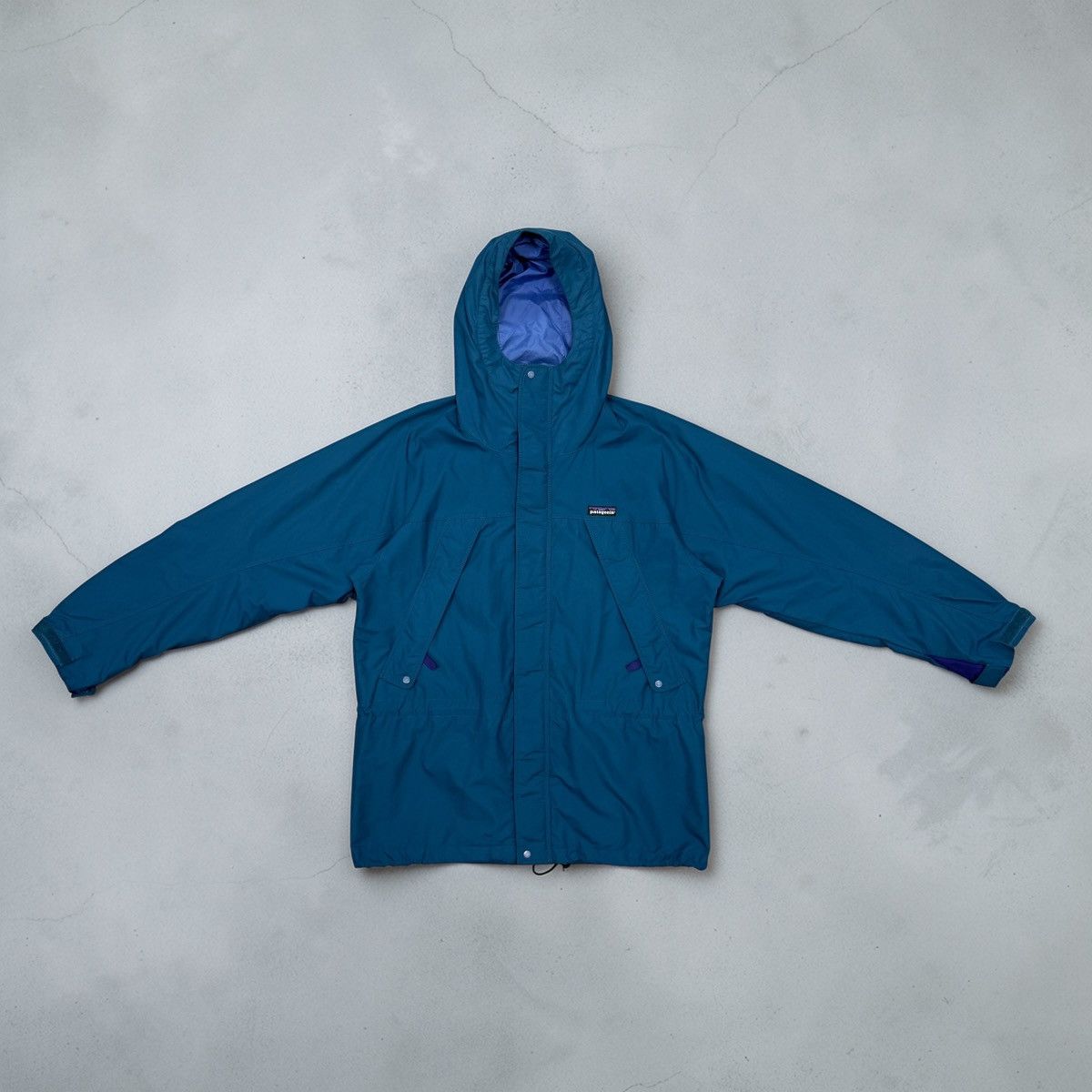 Patagonia Vintage Patagonia Nylon Storm Coat Jacket 90s Blue Size M Size US M / EU 48-50 / 2 - 1 Thumbnail