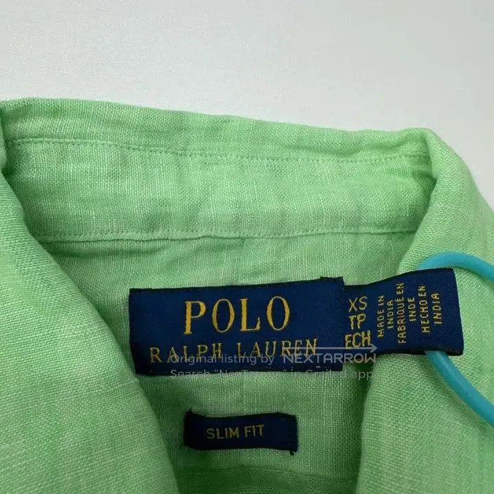 Polo Ralph Lauren Polo Ralph Lauren Slim Fit Linen Chambray Shirt. Size US XS / EU 42 / 0 - 3 Thumbnail
