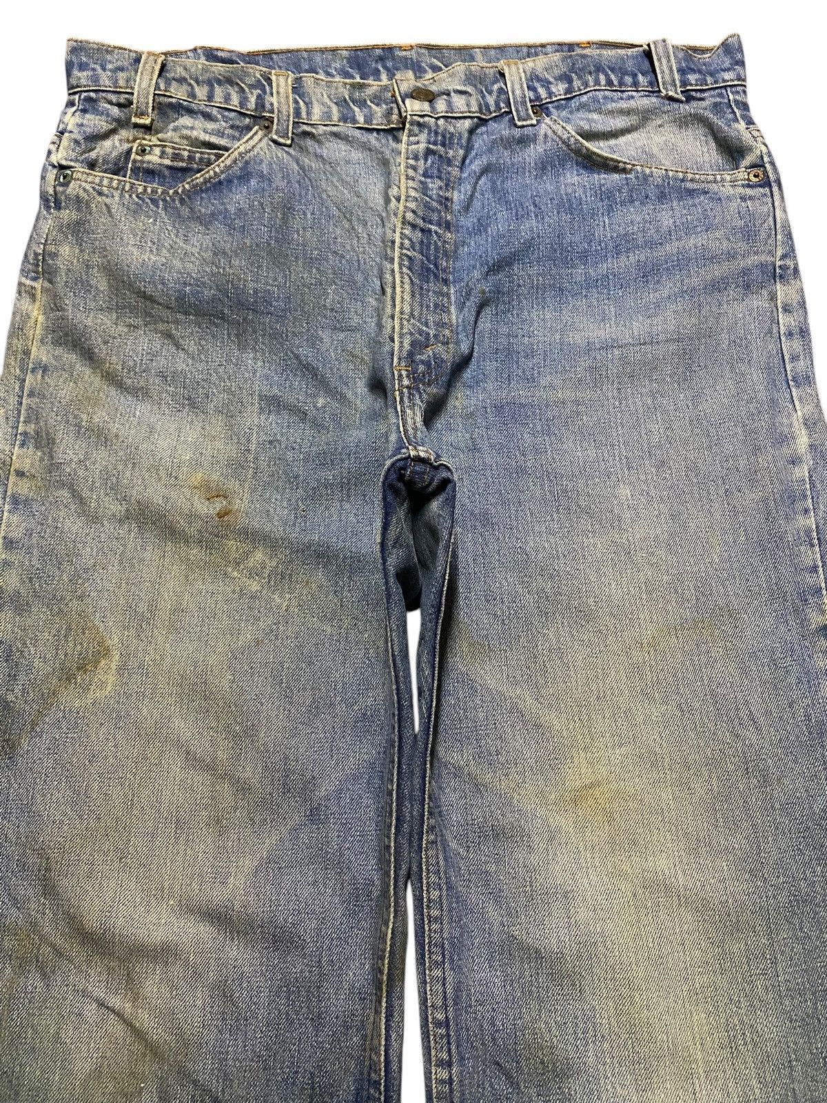 Levi's Levis 575 Orange Tab Bell Bottom Bootcut Flare Jeans Size US 36 / EU 52 - 3 Thumbnail