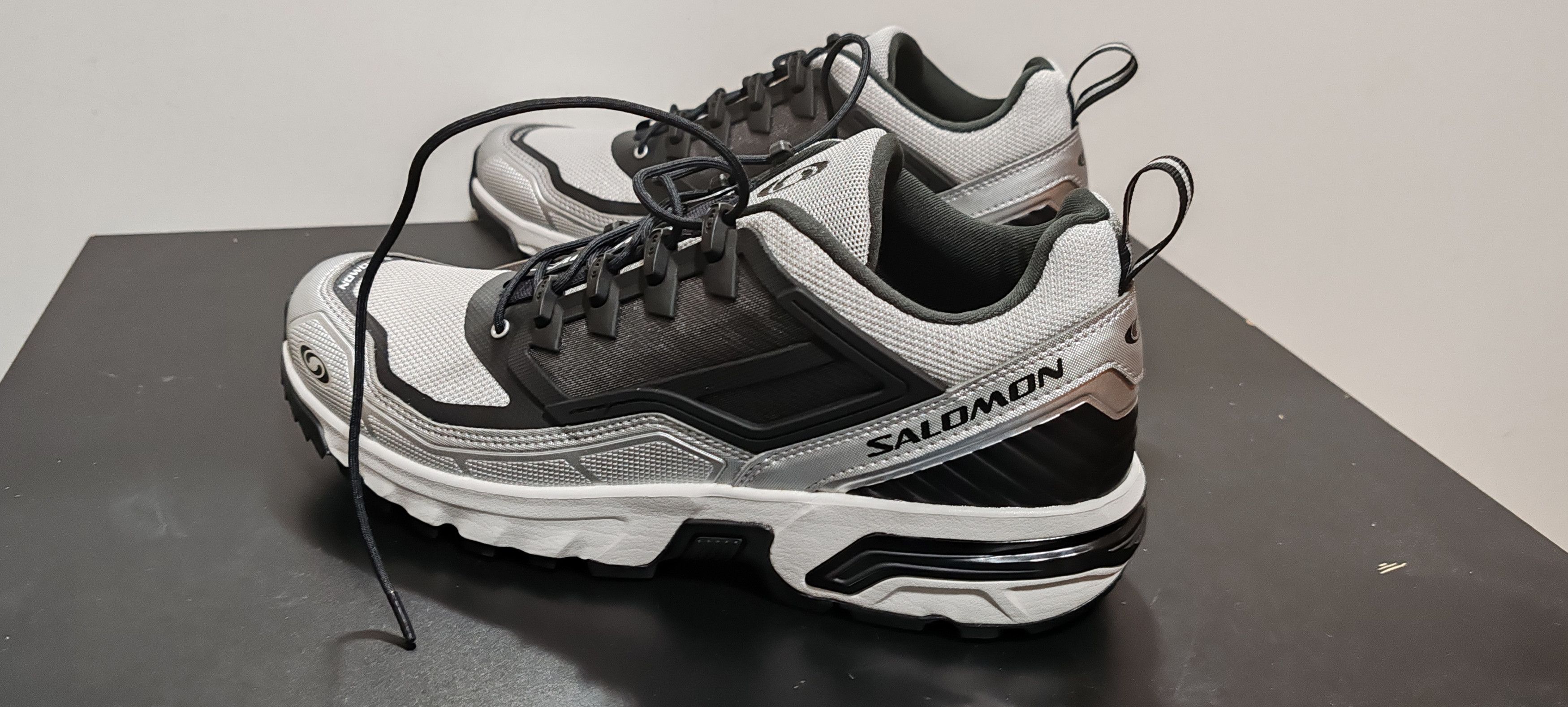 Salomon Salomon ACS +FT Glacier Gris/Black/Silver Tg:Eur 44 Size US 10.5 / EU 43-44 - 14 Thumbnail