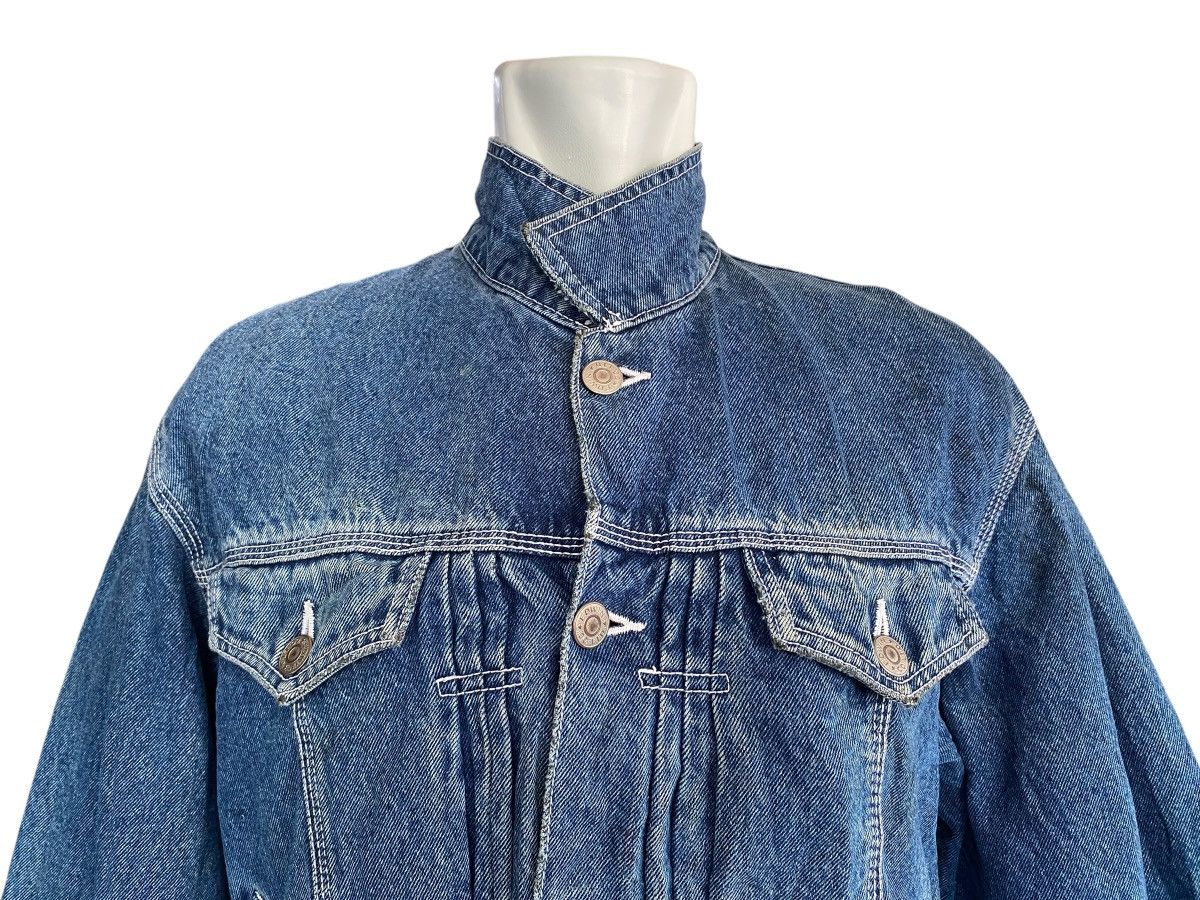 Edwin Vintage EDWIN Denim Jacket Button Double Pocket Size US L / EU 52-54 / 3 - 6 Thumbnail