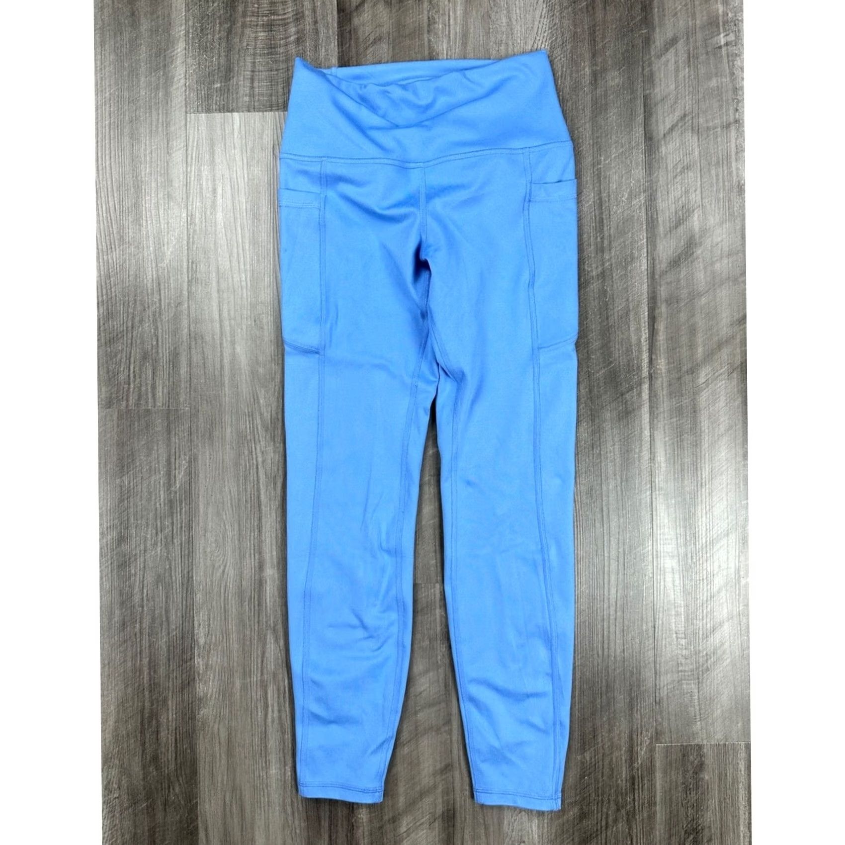 Vintage Gilly Hicks Light Blue Go Recharge High-Rise Pocket Leggings Women’s Medium Size 32" / US 10 / IT 46 - 3 Thumbnail