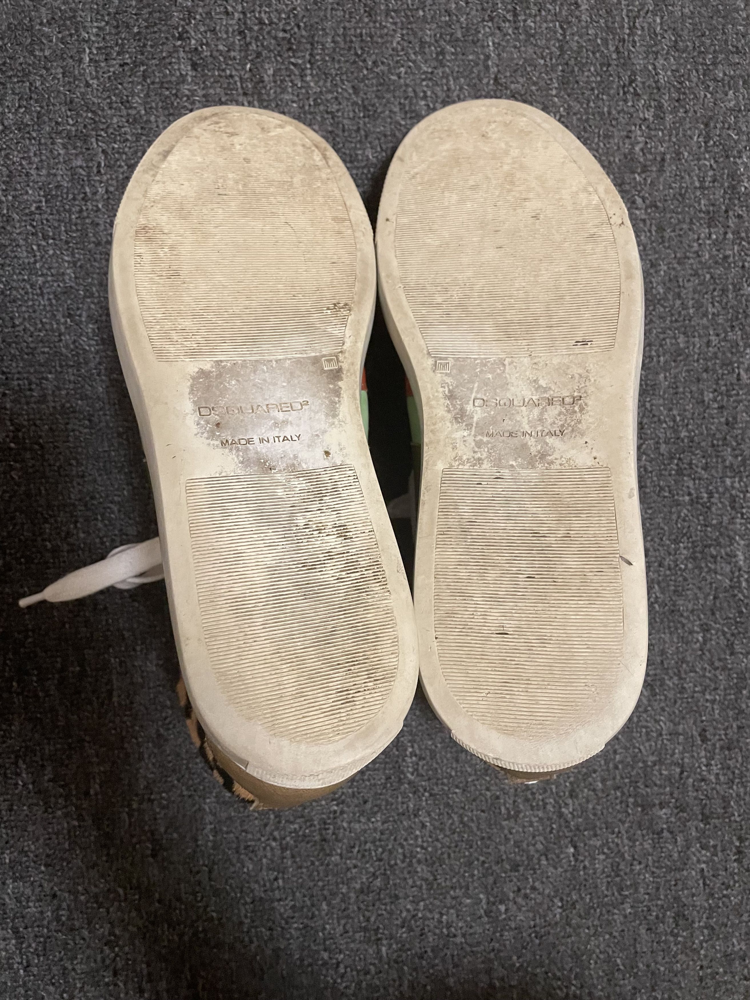 Dsquared2 Dsquared2 fur stitching Sneakers shoes size 41/US8 Size US 8 / EU 41 - 7 Thumbnail