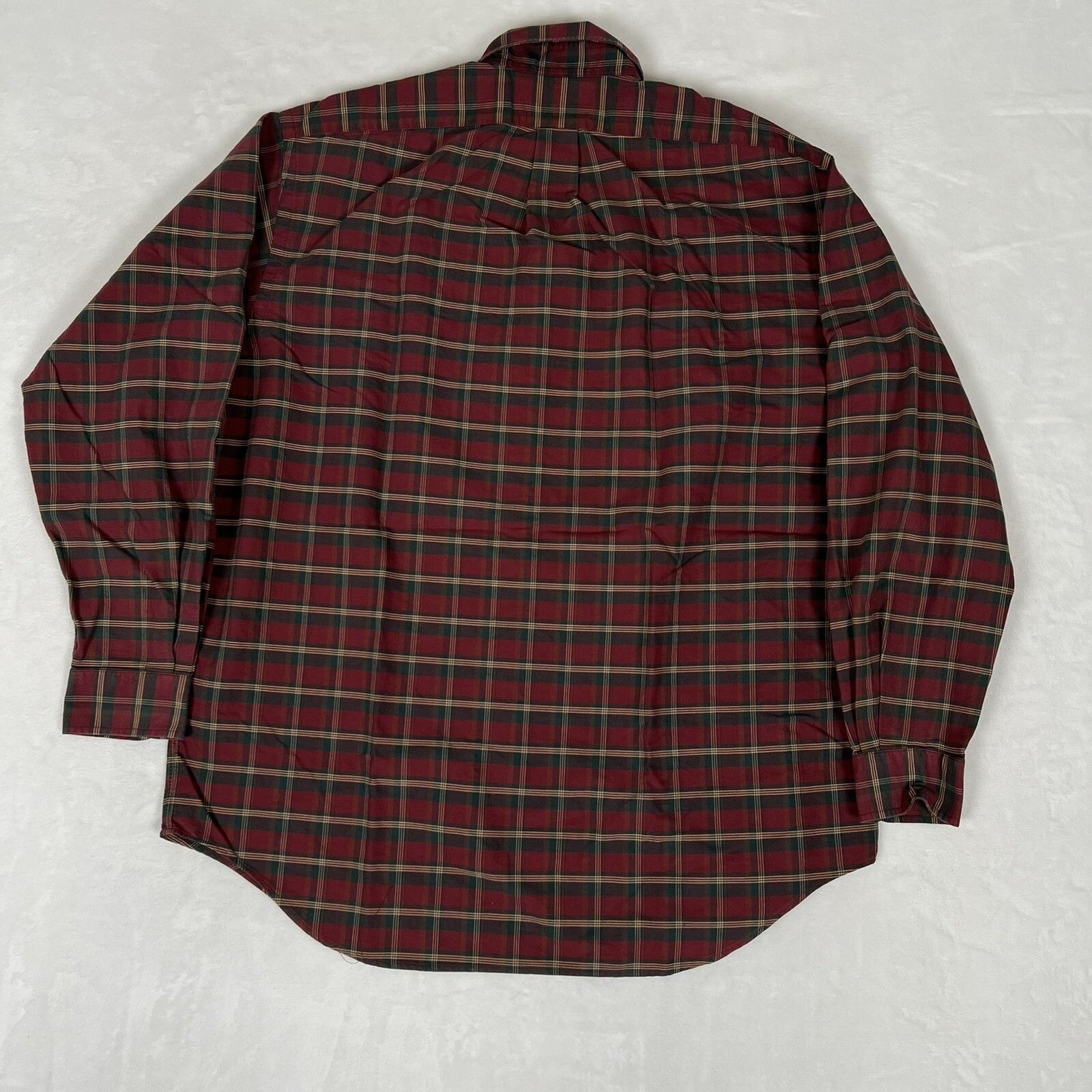 Polo Ralph Lauren Ralph Lauren Button Up Plaid Long Sleeve Shirt Red Green Tan Size US XXL / EU 58 / 5 - 9 Thumbnail