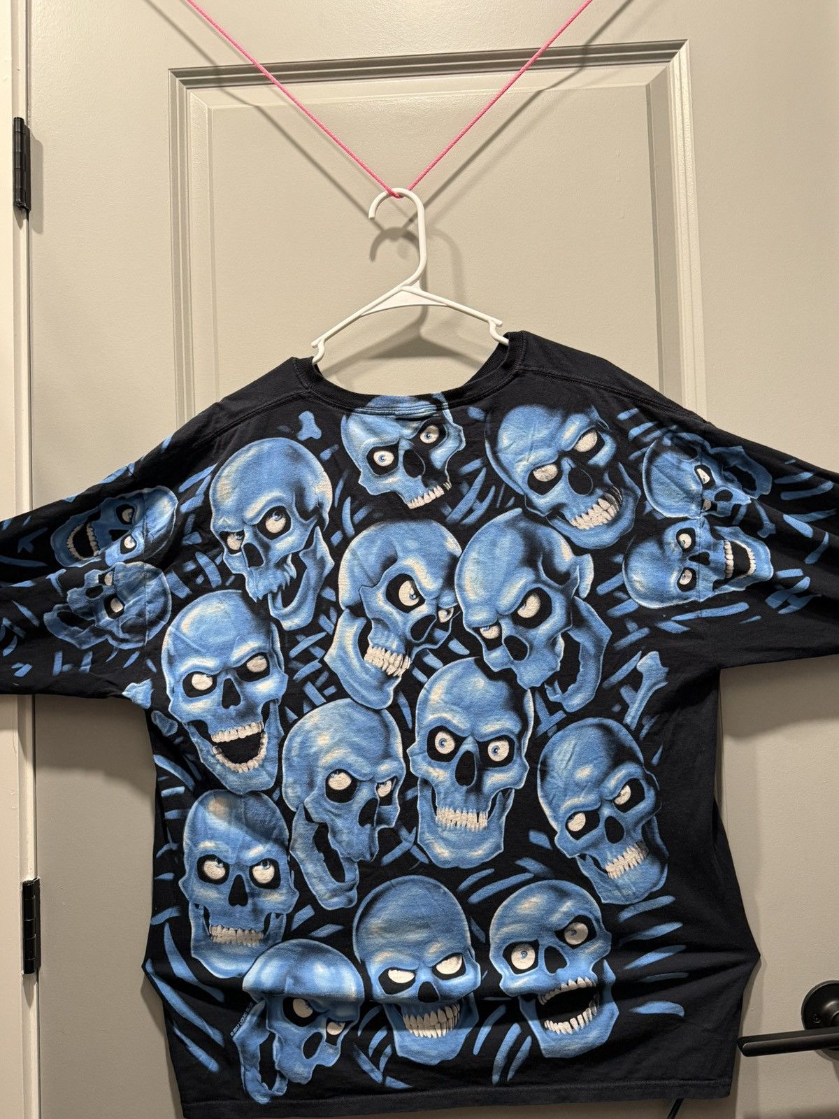 Liquid Blue × Vintage Supreme skull long sleeve Liquid blue Size US XL / EU 56 / 4 - 2 Thumbnail