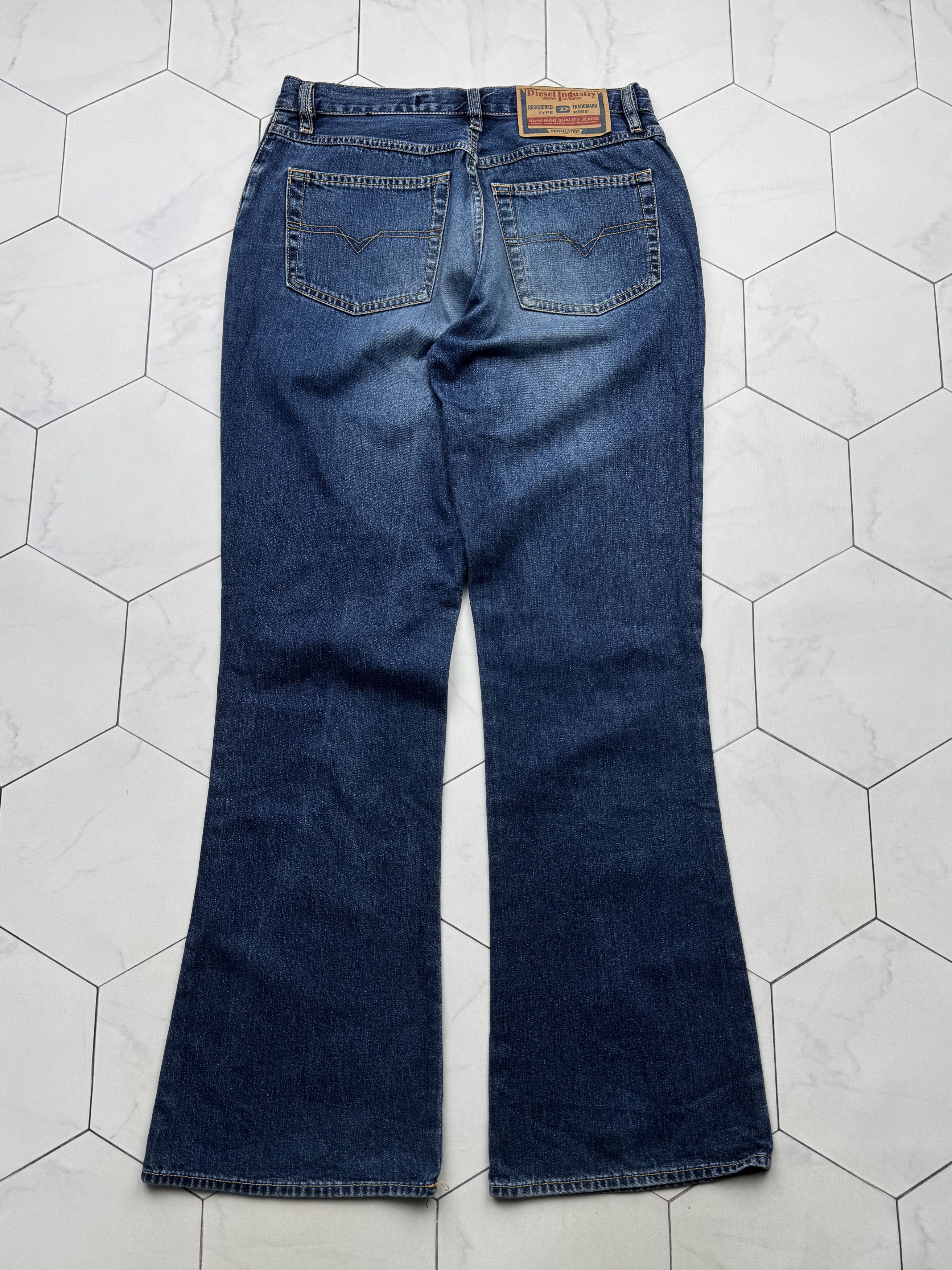 Diesel Diesel Vintage Flare Jeans (B255) Size US 32 / EU 48 - 6 Thumbnail