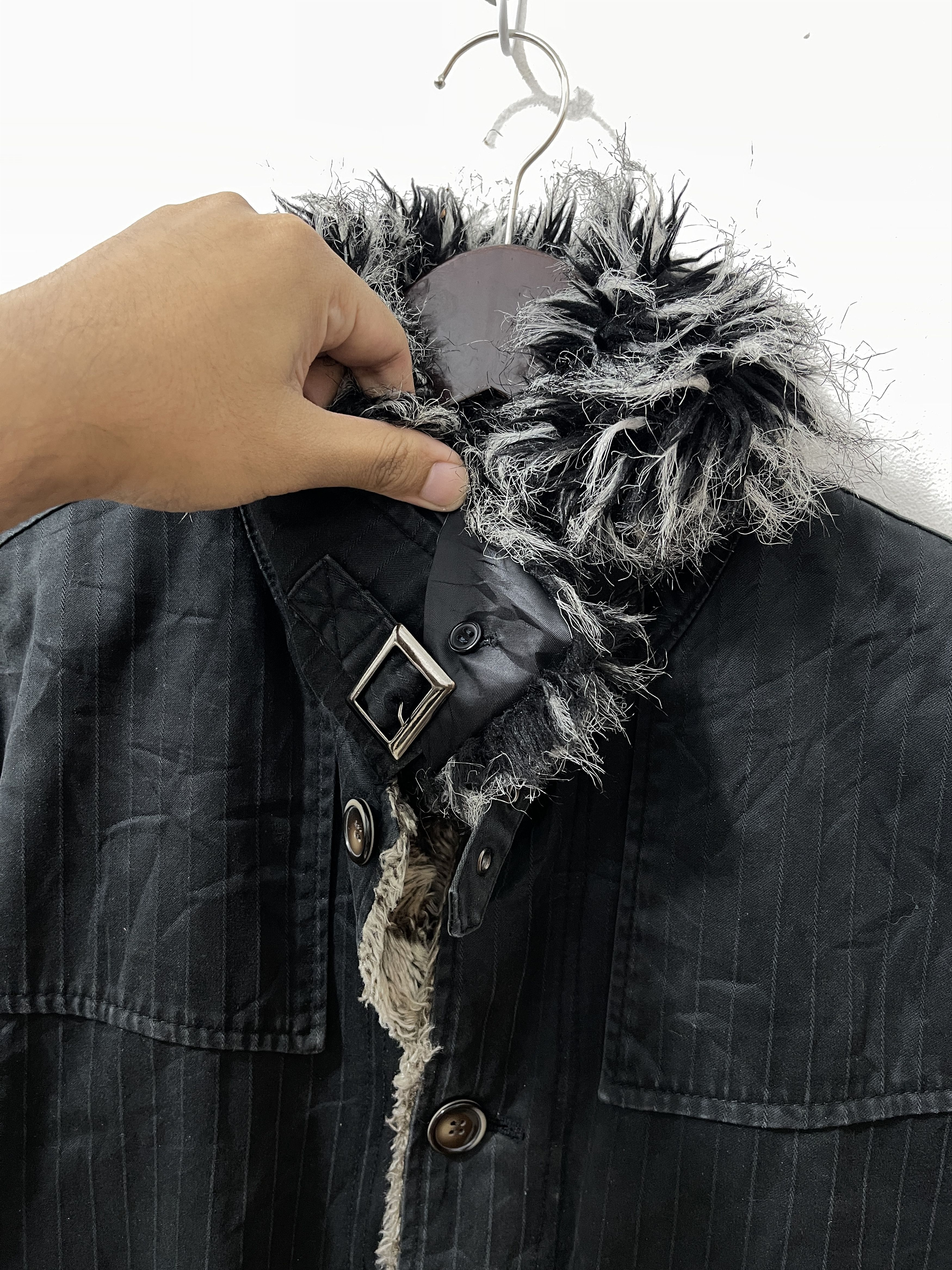 Japanese Brand Urban Collection Japan Archive Fur Gothic Vkei Style Jacket Size US L / EU 52-54 / 3 - 4 Thumbnail