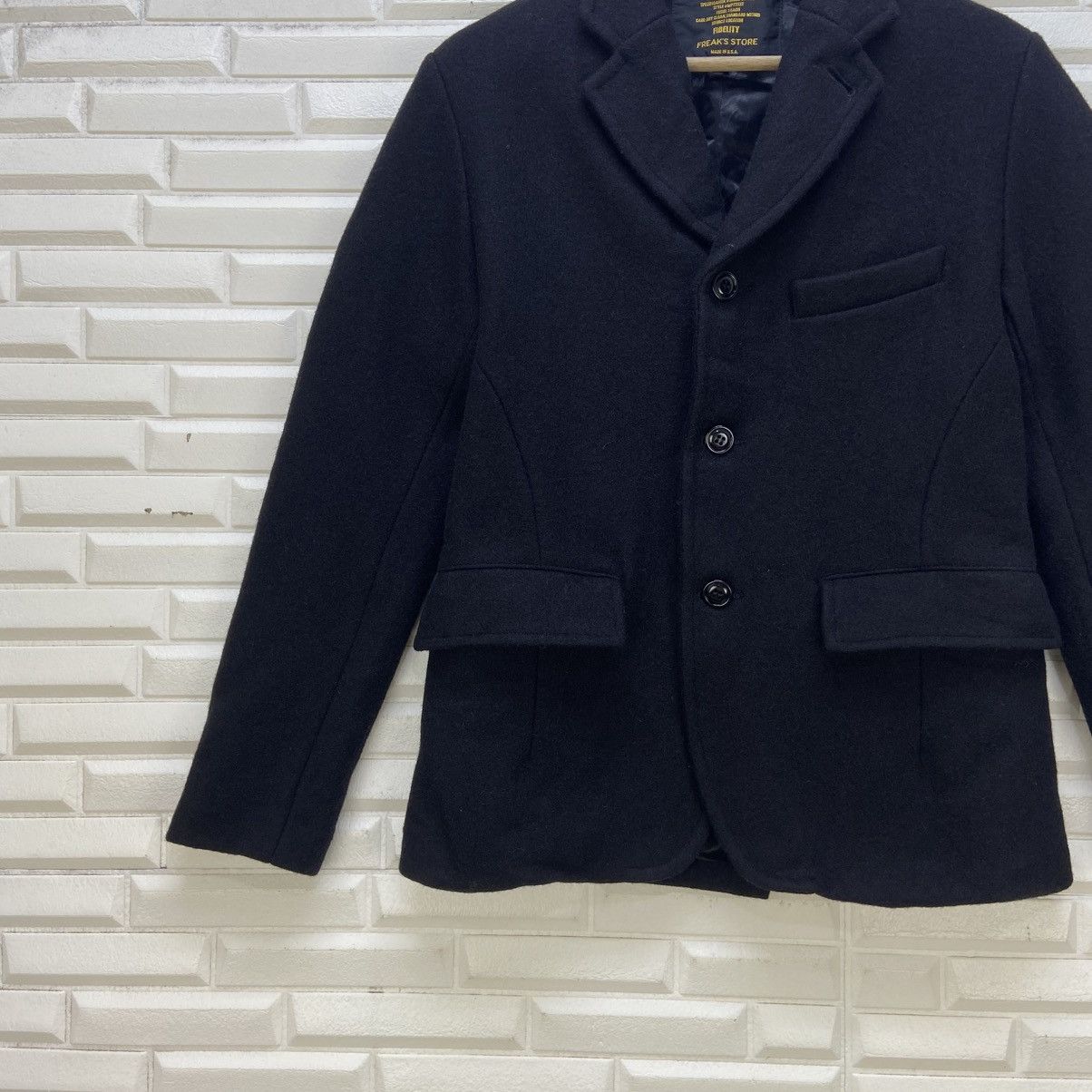Fidelity Fidelity X Freak’s Store by Gerald & Stewart Wool Coat Size US S / EU 44-46 / 1 - 5 Thumbnail