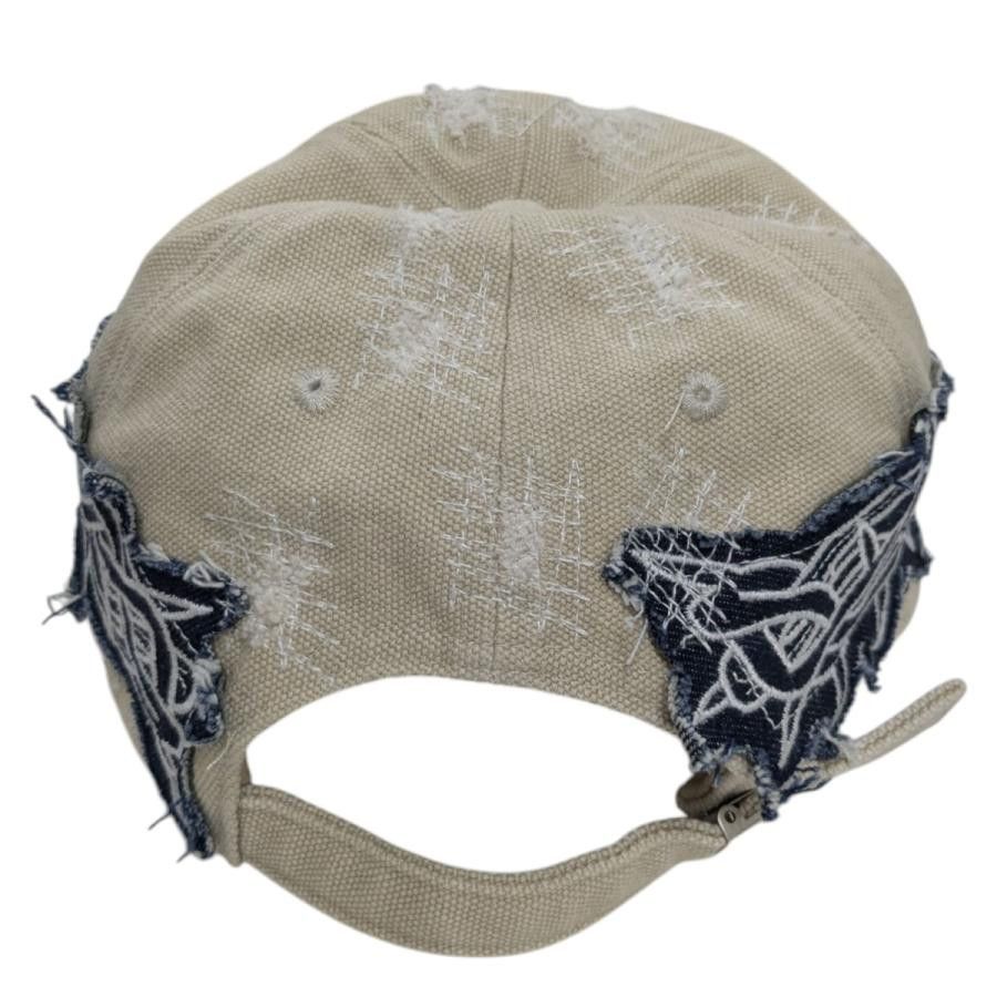 Who Decides War WHO DESIDES WAR THORN GRID CAP Beige OS Size ONE SIZE - 2 Thumbnail