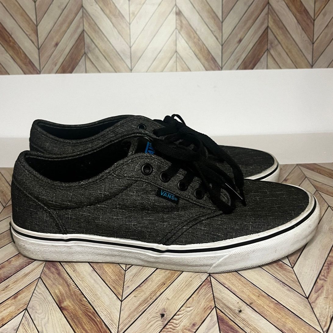 Vans Vans Off The Wall Low Top Skateboard Shoes Dark Gray Men's 9 Size US 9 / EU 42 - 1 Thumbnail