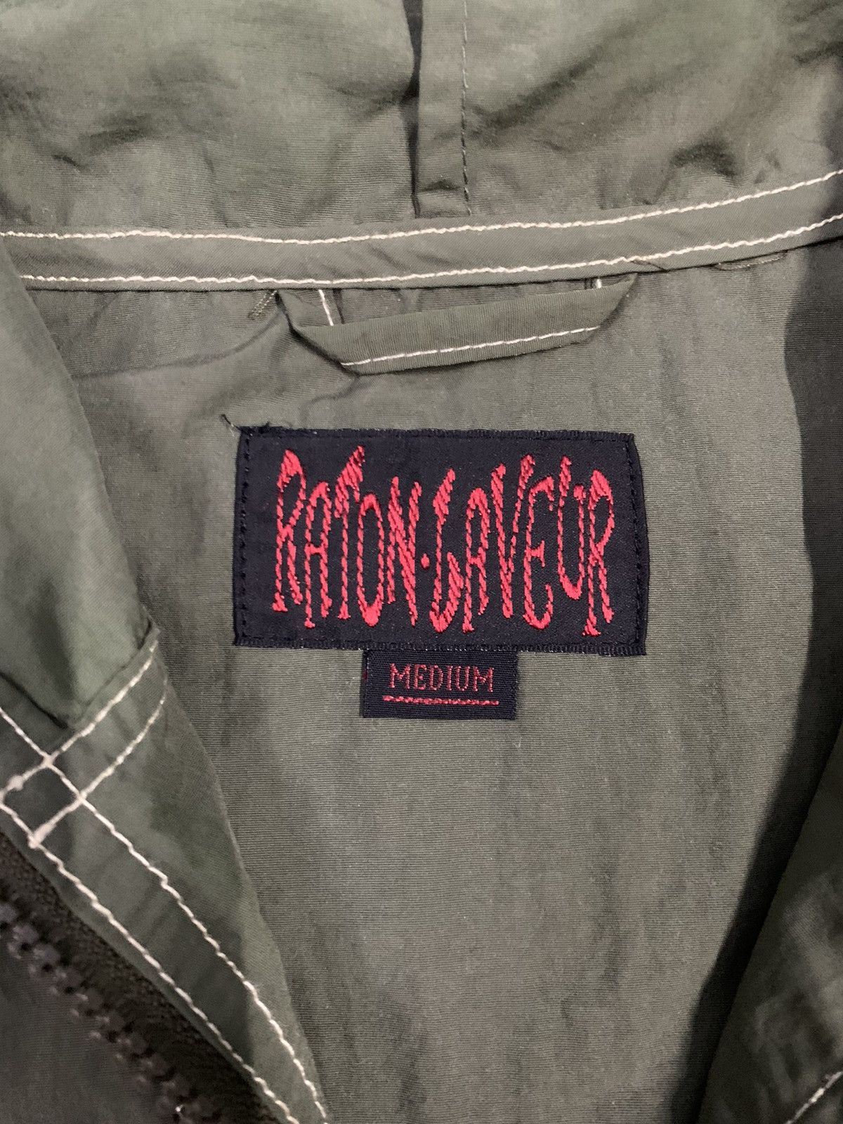 Japanese Brand Raton-Laveur Oversized Anorak Hooded Windbreaker Jacket Size US M / EU 48-50 / 2 - 16 Thumbnail