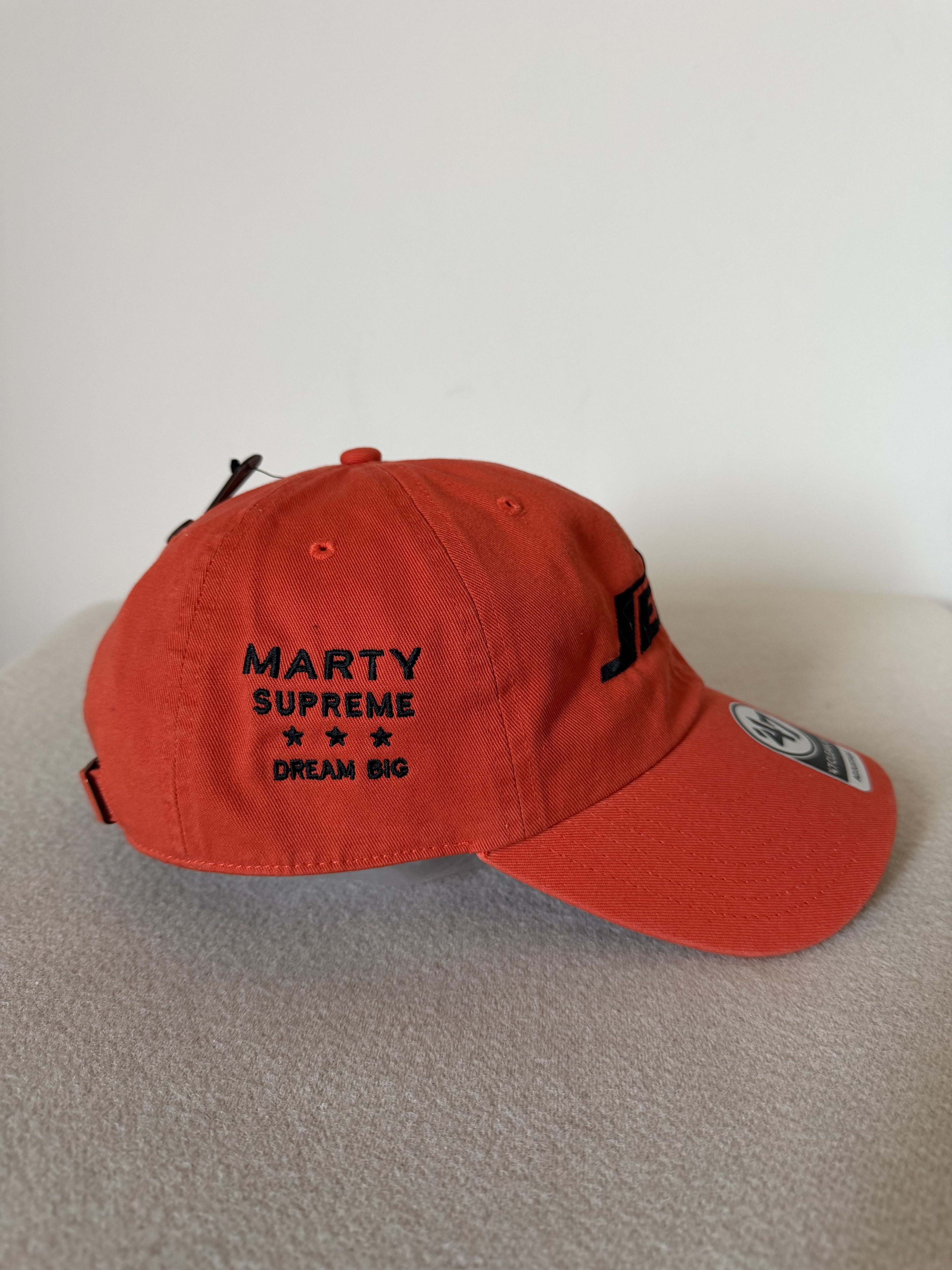 A24 A24 Marty Supreme '47 New York Jets Hat in Orange Size ONE SIZE - 4 Thumbnail